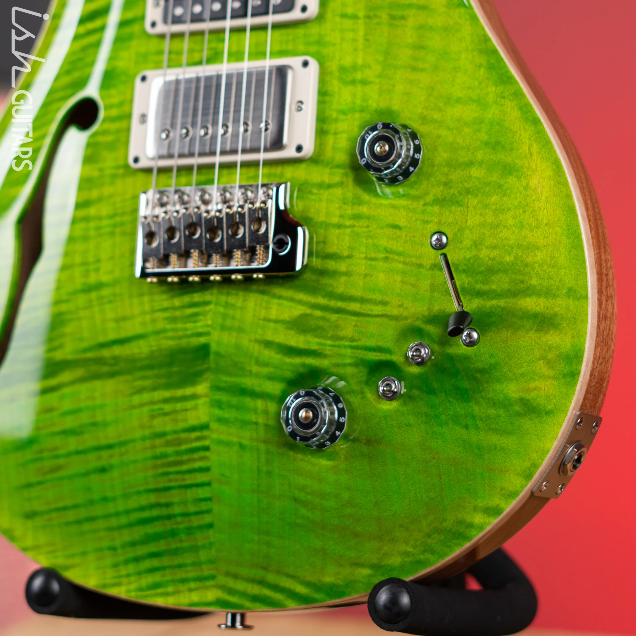 PRS Special 22 Semi-Hollow Electric Guitar Eriza Verde - Image 4
