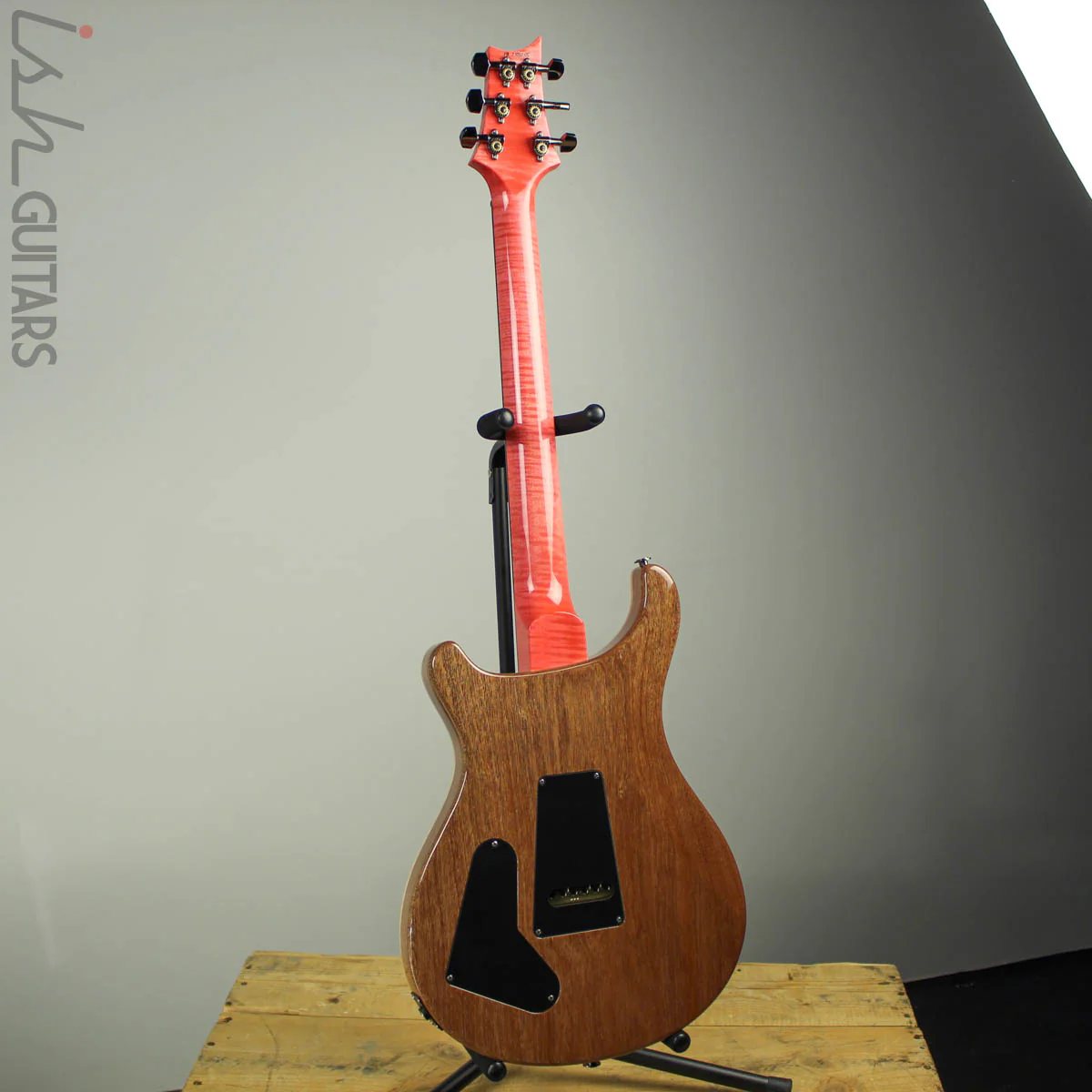 PRS Special 22 Semi-Hollow Wood Library Artist Top Flamed Neck Bonnie Pink - Image 8