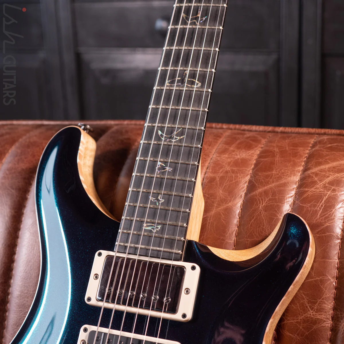 PRS Special 22 Semi-Hollow Wood Library Midnight Evergreen Custom Color - Image 6
