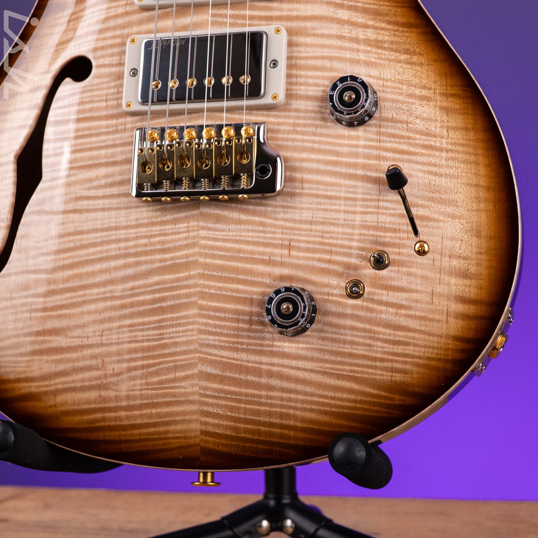 PRS Special Semi-Hollow 10-Top Natural Smokeburst Custom Color - Image 5
