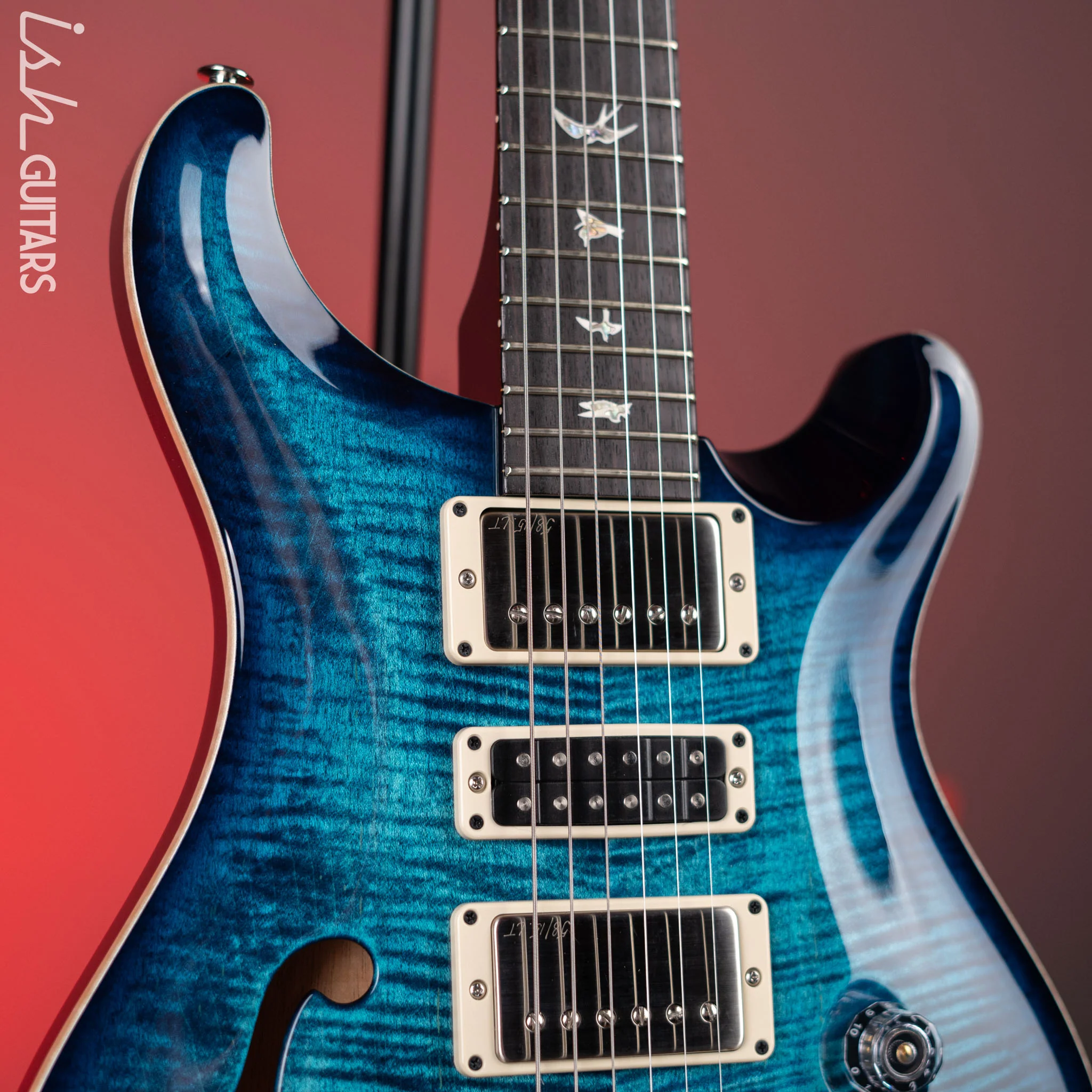 PRS Special 22 Semi-Hollow Electric Guitar Cobalt Blue - Image 3