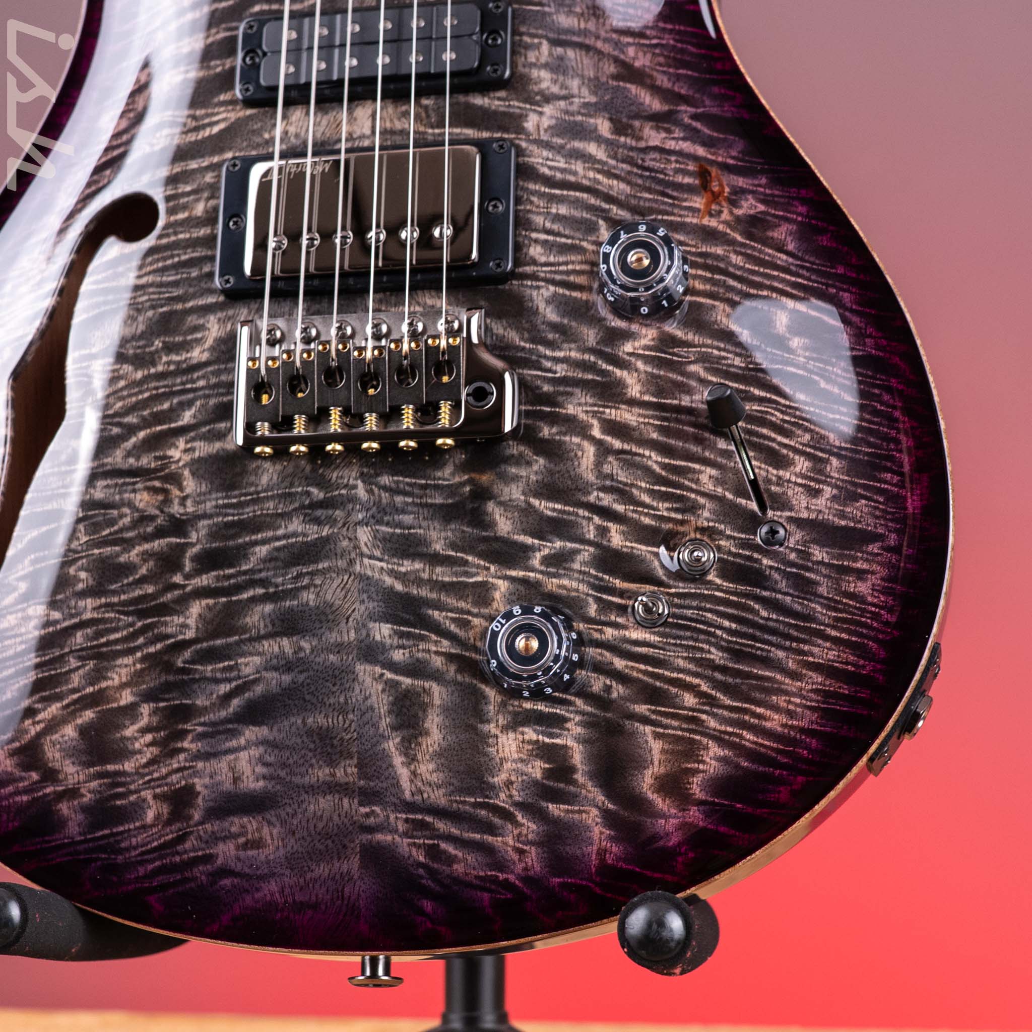 PRS Special Semi-Hollow Mango Top Limited Edition Charcoal Purple Burst - Image 5