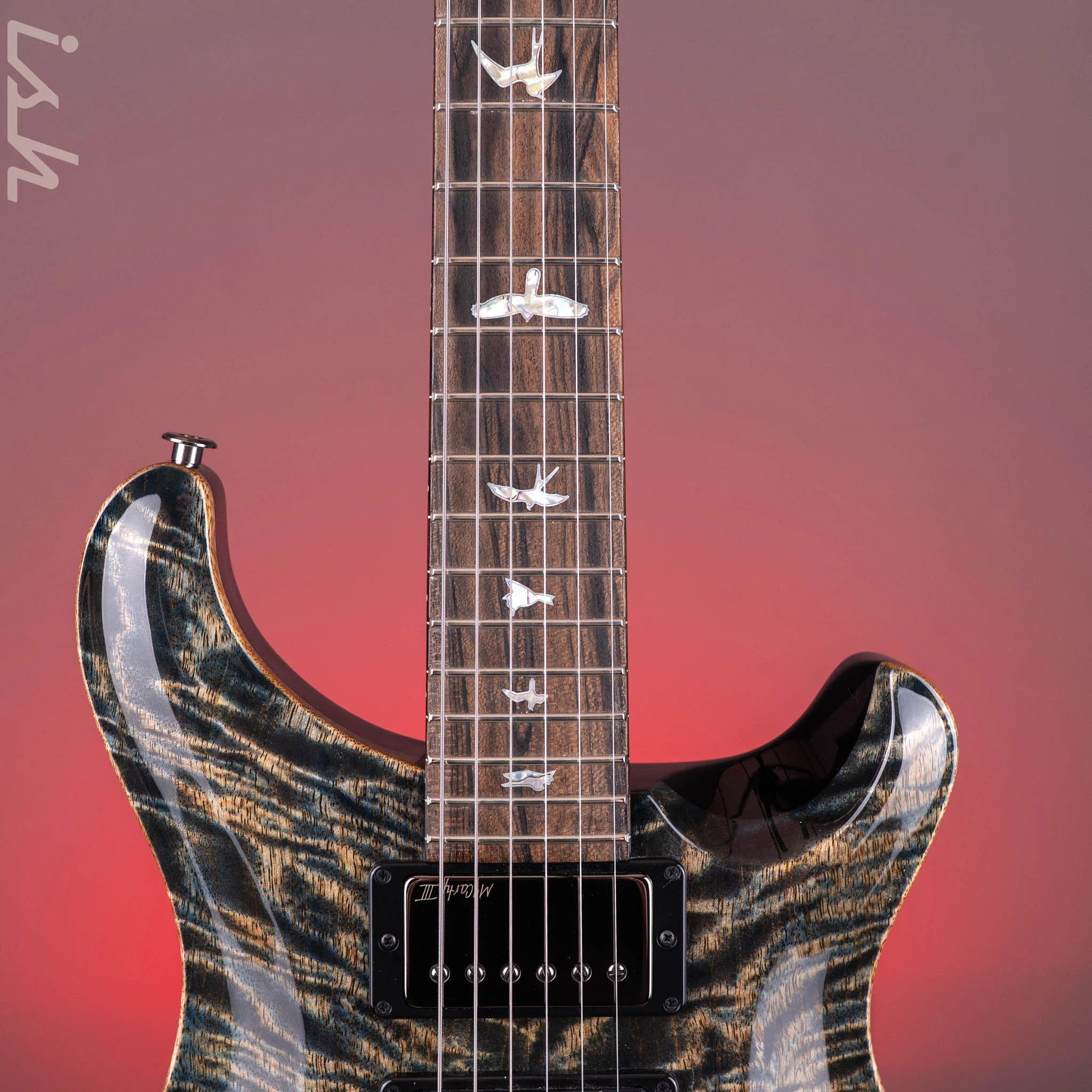 PRS Special Semi-Hollow Mango Top Limited Edition Faded Whale Blue - Image 6