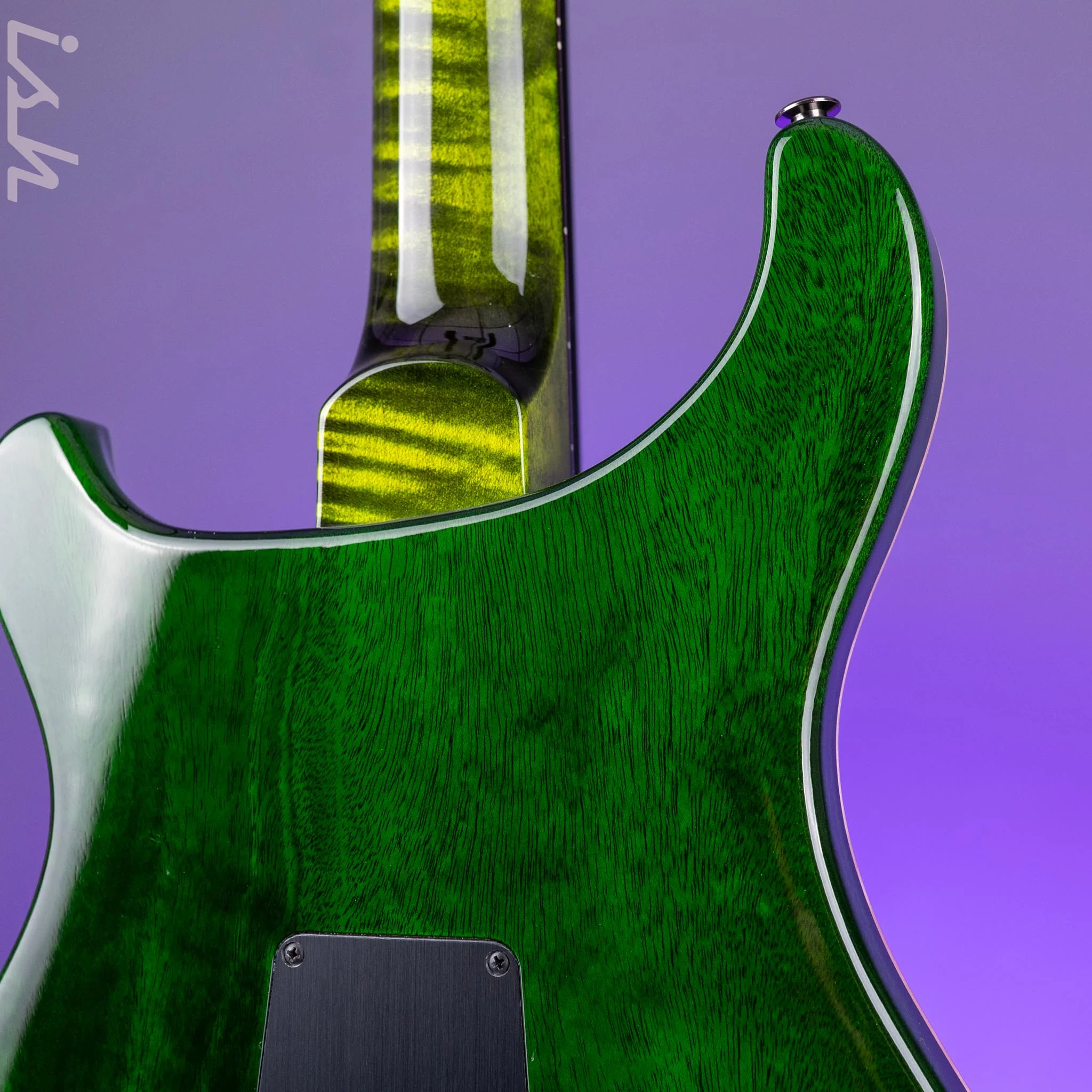 PRS Studio 10-Top Quilted Maple Jade Green - Image 10