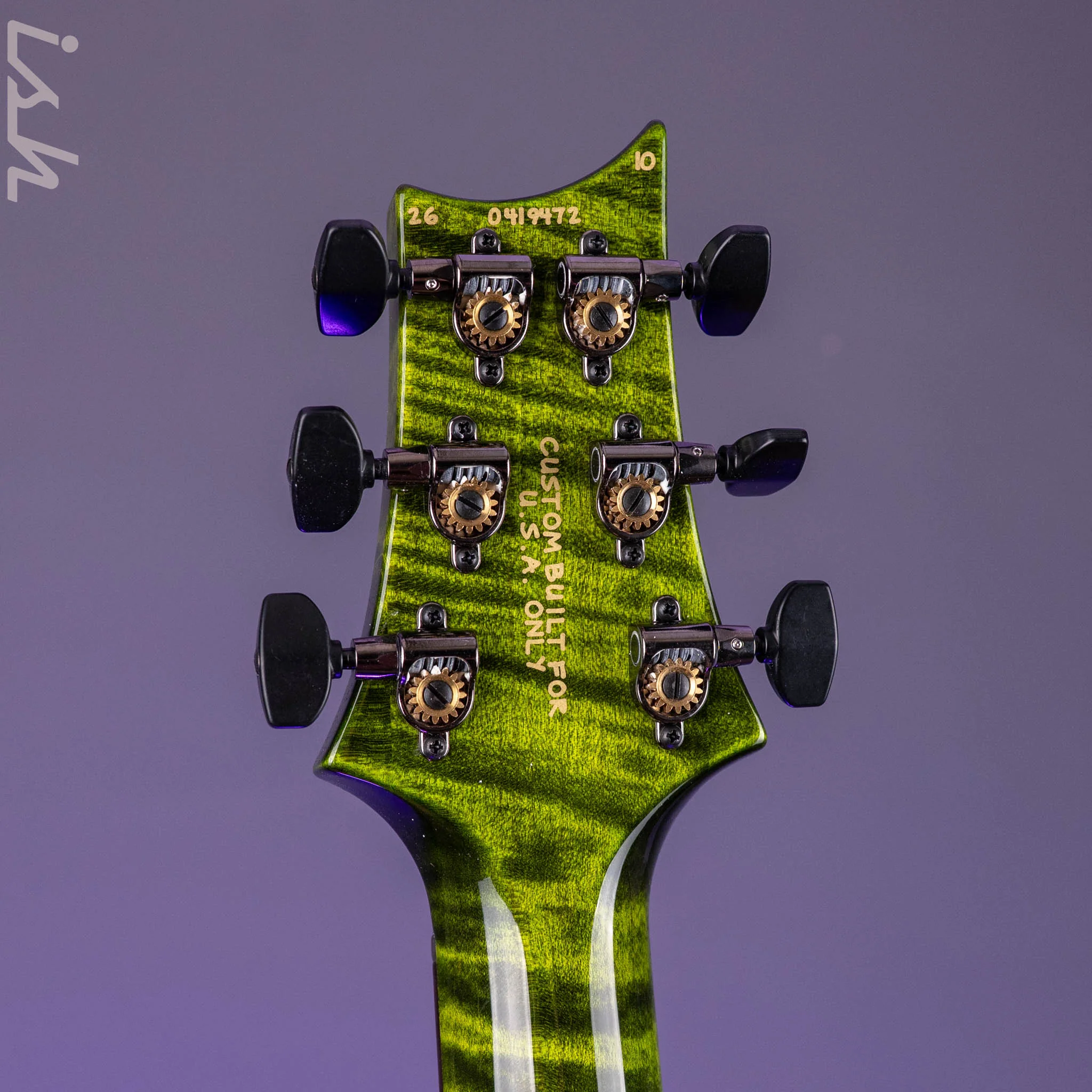 PRS Studio 10-Top Quilted Maple Jade Green - Image 12