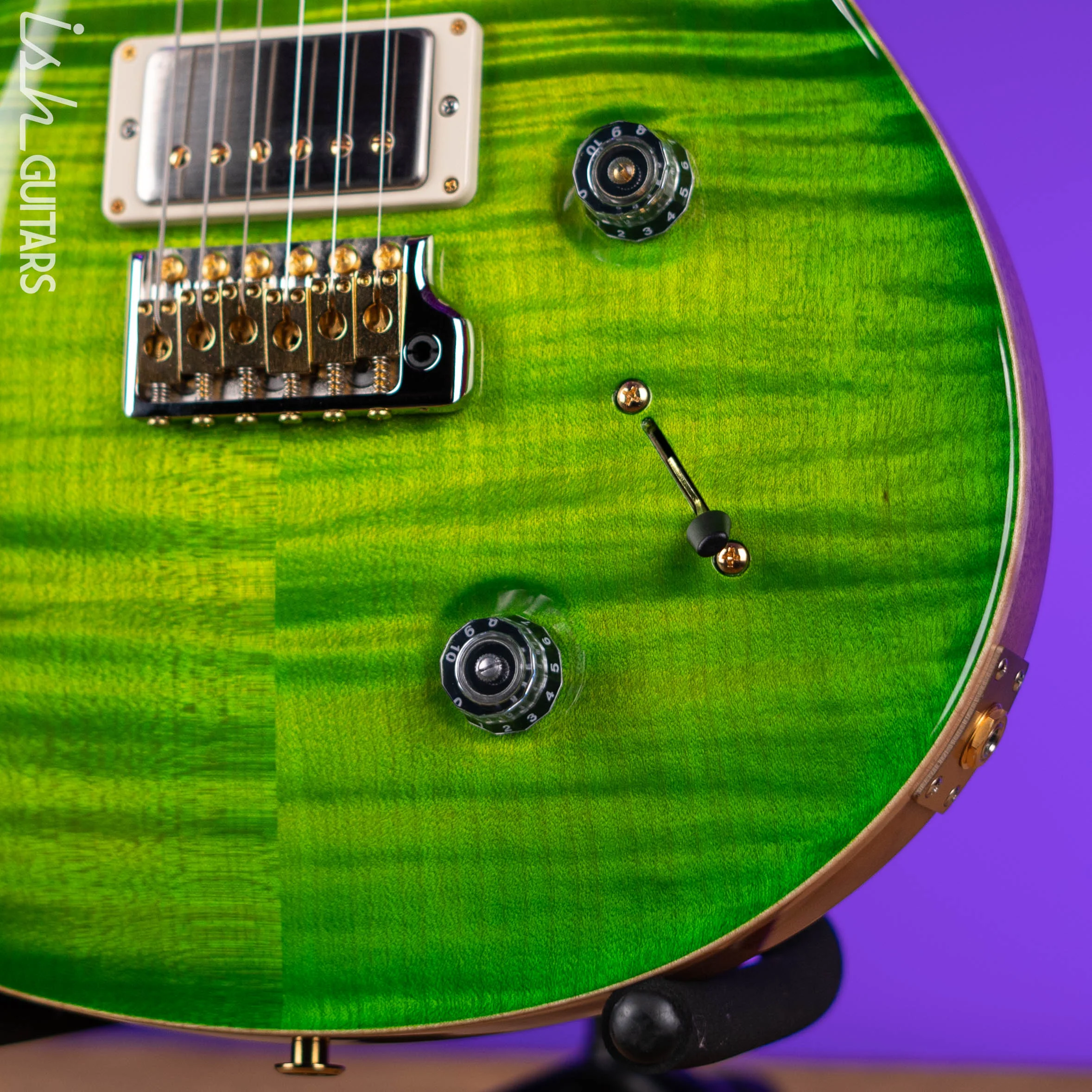 PRS Studio 22 Electric Guitar 10-Top Eriza Verde - Image 4