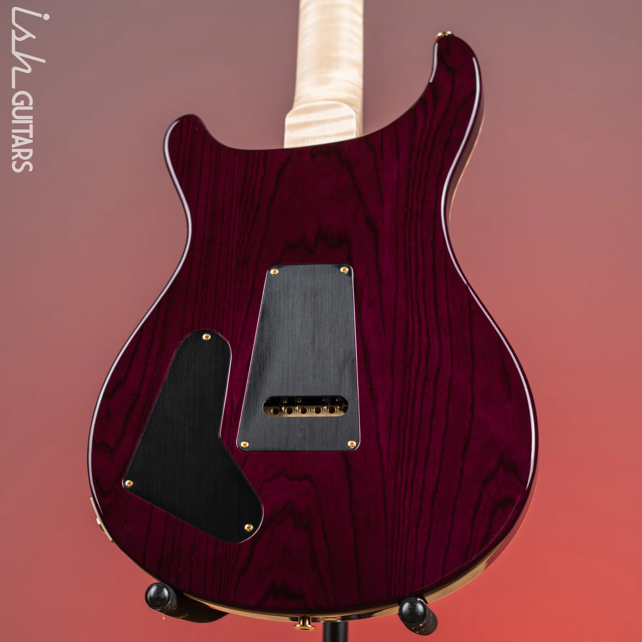 PRS Studio Wood Library 10-Top One Piece Aquableux Purple Burst - Image 8