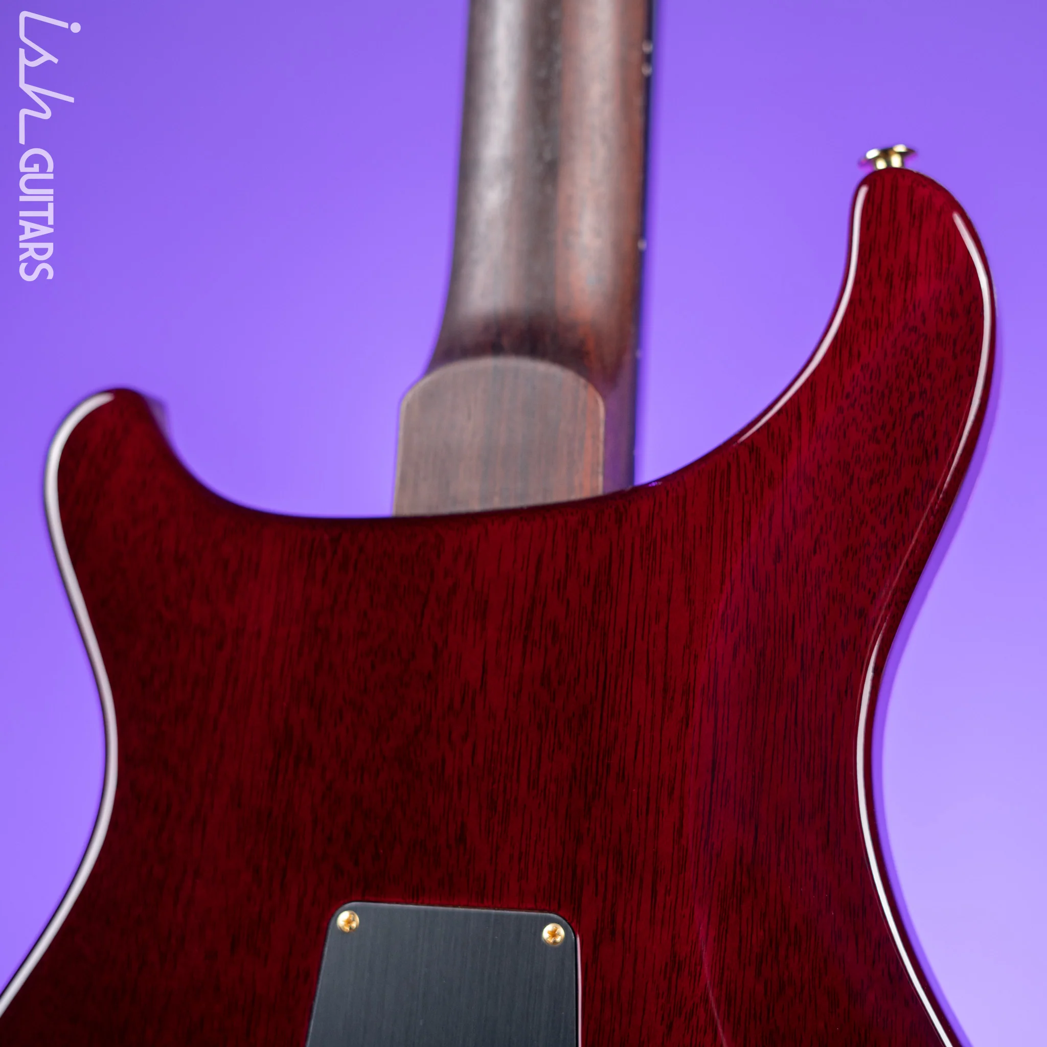 PRS Studio Wood Library 10-Top Aquableux Purple Burst - Image 9