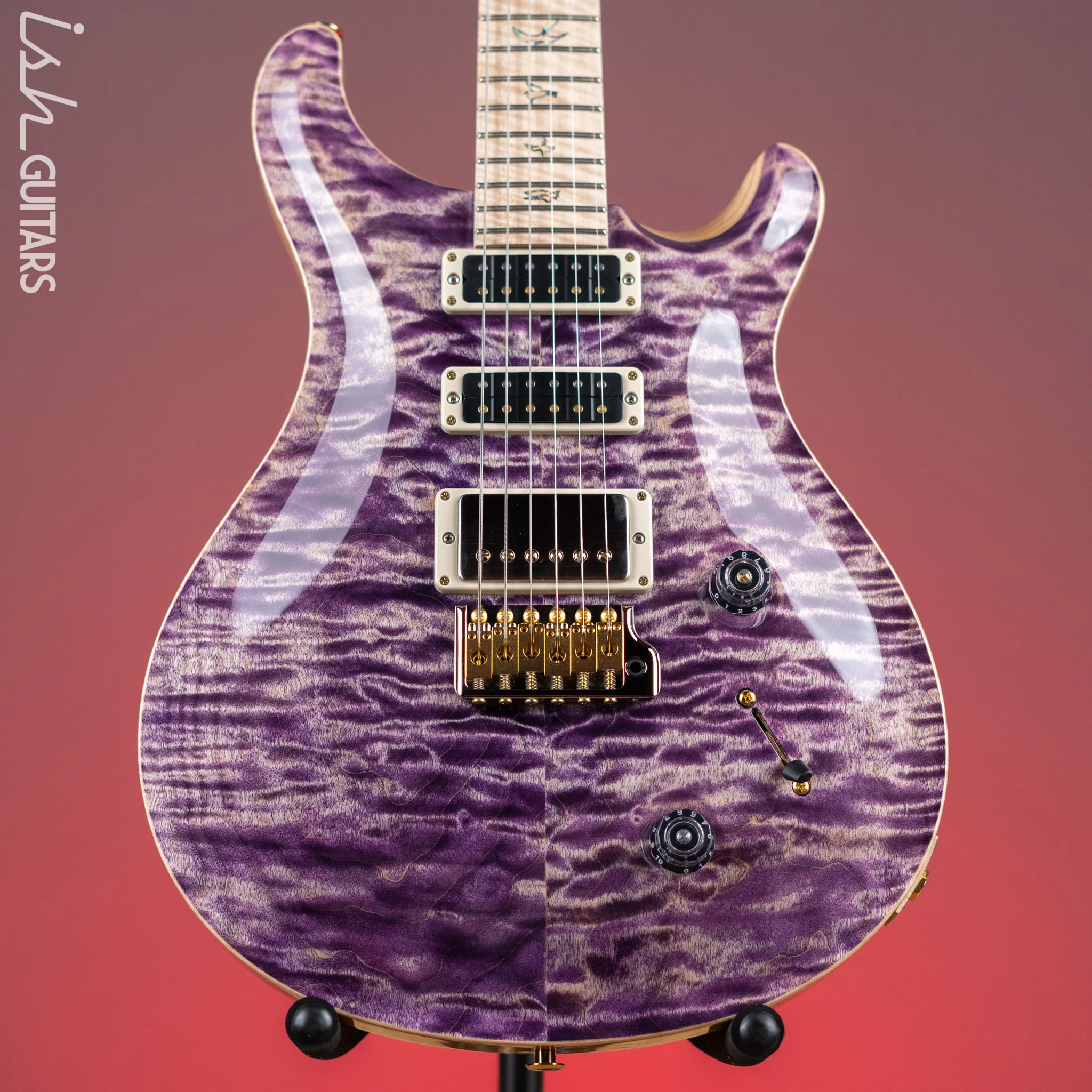 PRS Studio Wood Library 10-Top Faded Purple