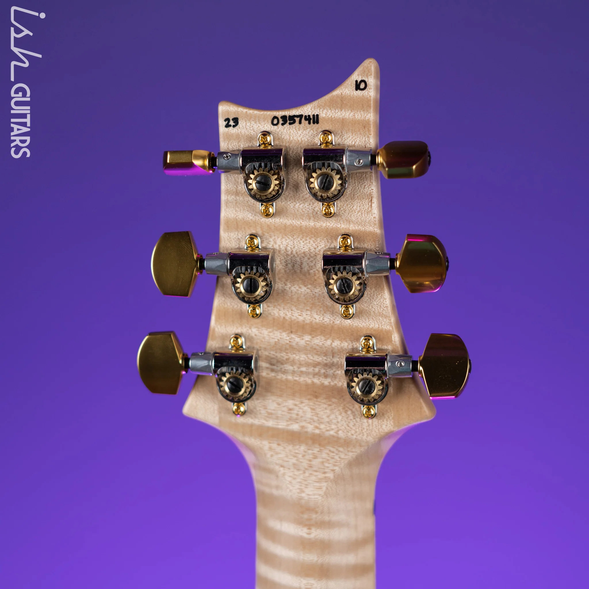 PRS Studio Wood Library 10-Top Trampas Green - Image 11