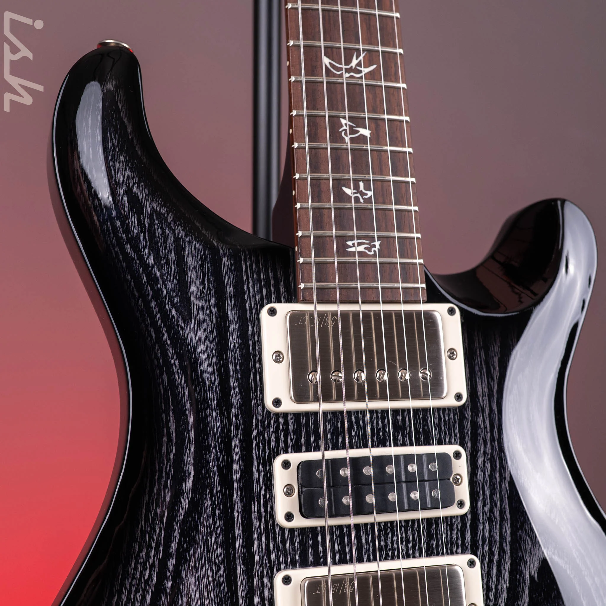 PRS Swamp Ash Special Black Doghair Smokeburst - Image 5