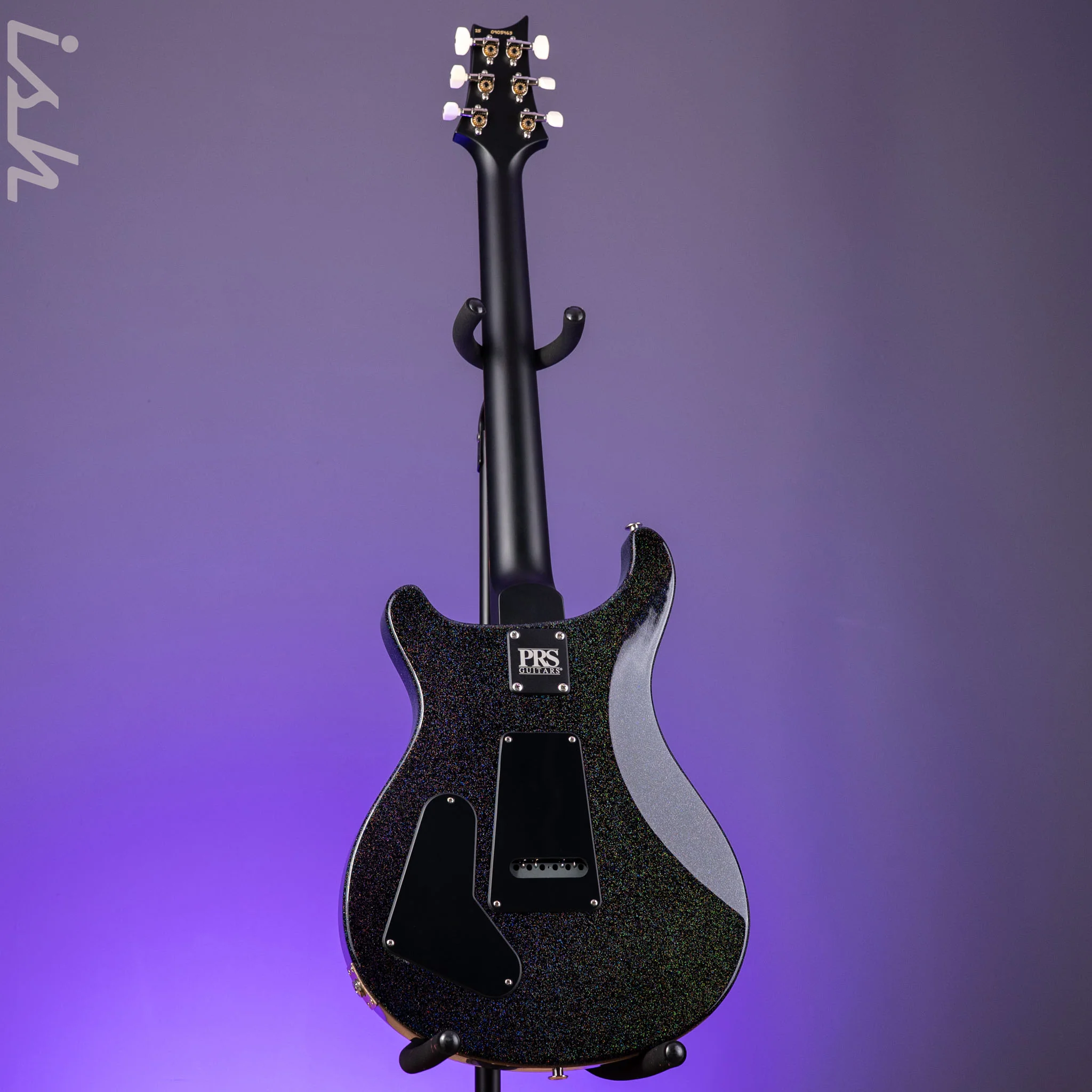 PRS Swamp Ash Special Black Rainbow Hollowflake - Image 7