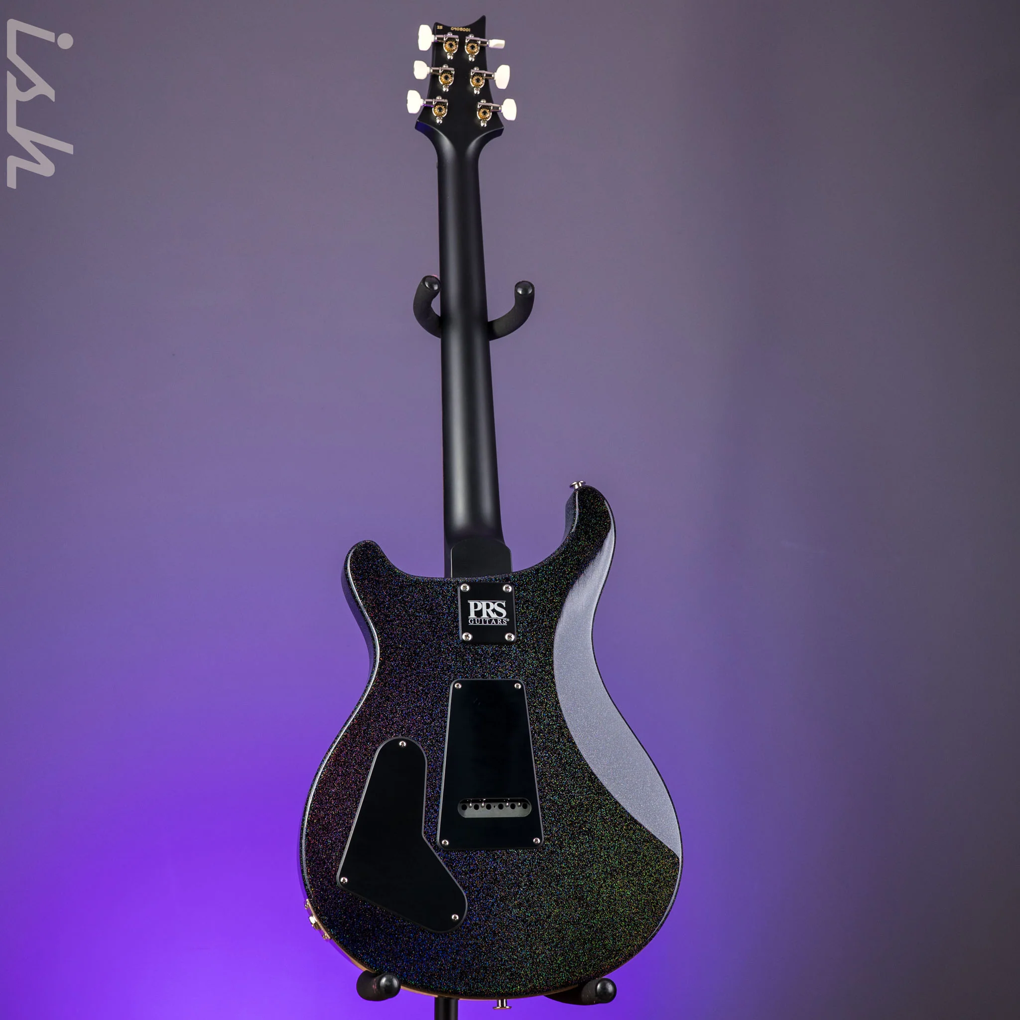 PRS Swamp Ash Special Black Rainbow Holoflake - Image 7