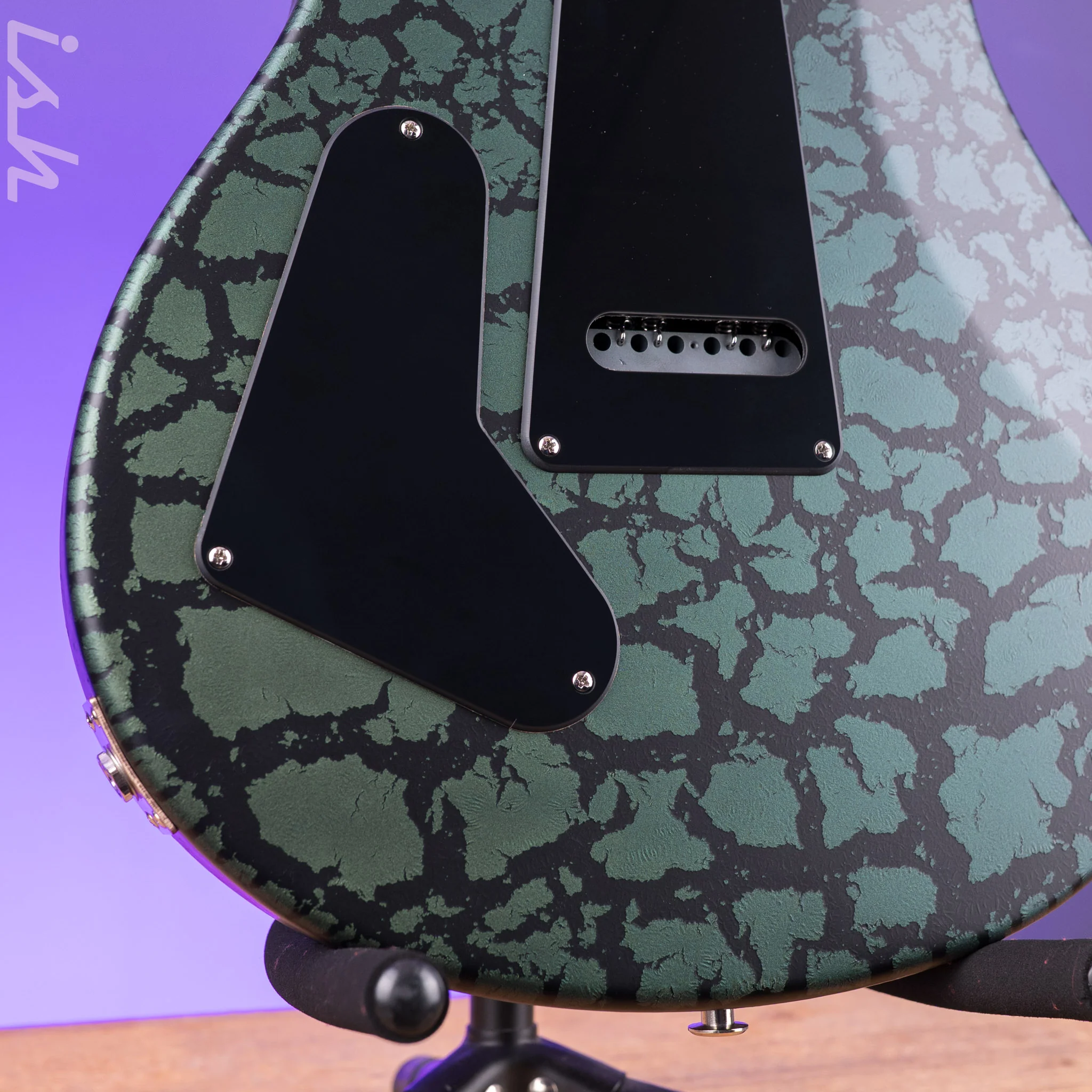 PRS CE 24 Special Limited Edition Macha Green Black Crackle - Image 10