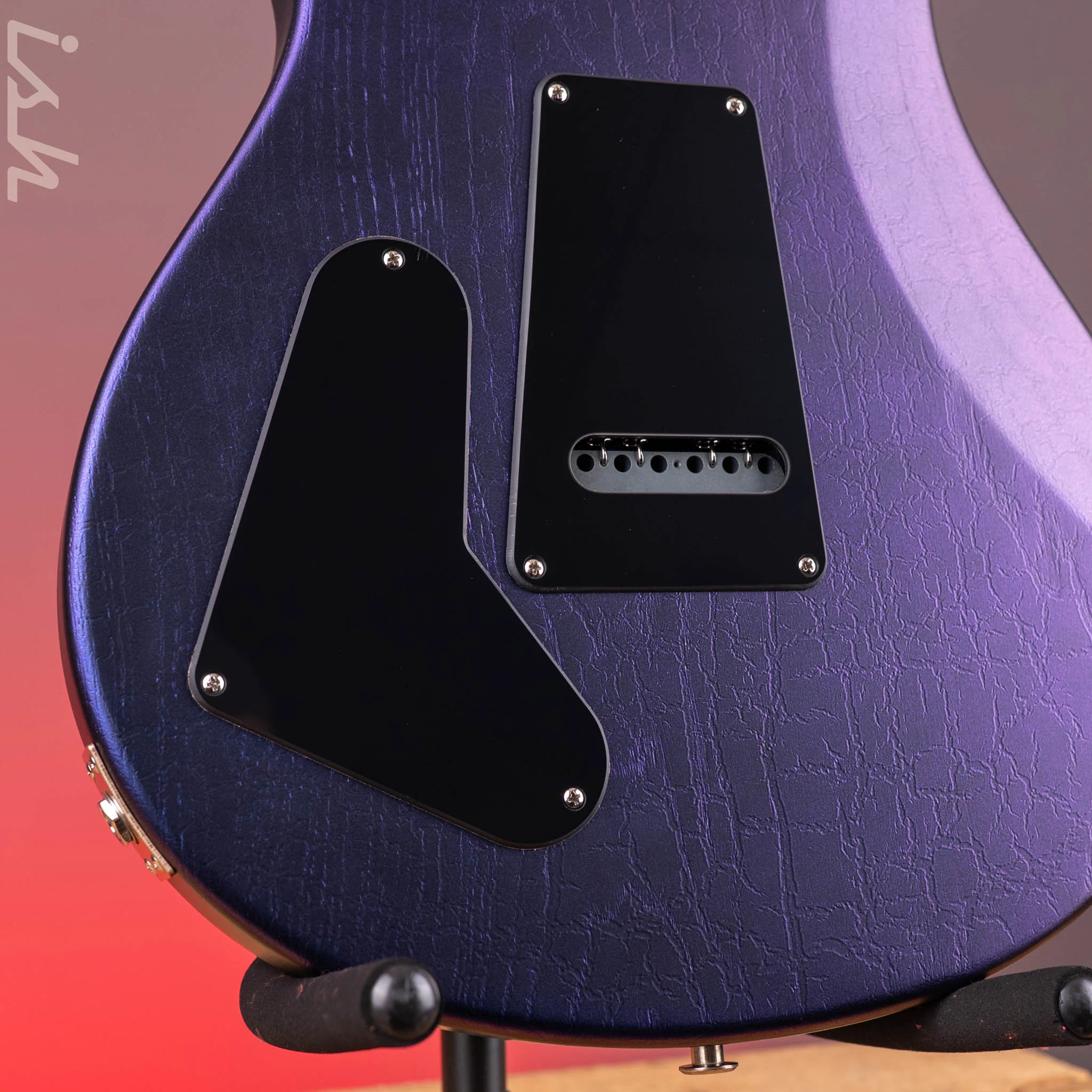 PRS Swamp Ash Special Midnight Metallic Crackle w/ Black Satin Neck  Sprayer's Choice - Image 11