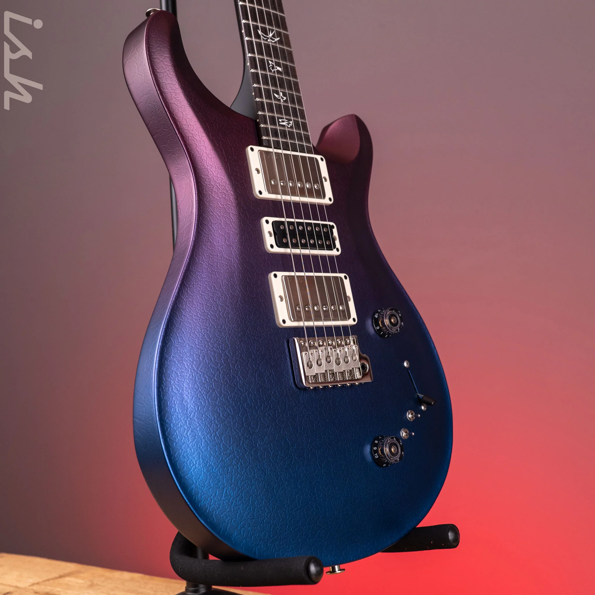 PRS Swamp Ash Special Twilight Crackle Fade w/ Black Satin Neck Sprayer's Choice - Image 3