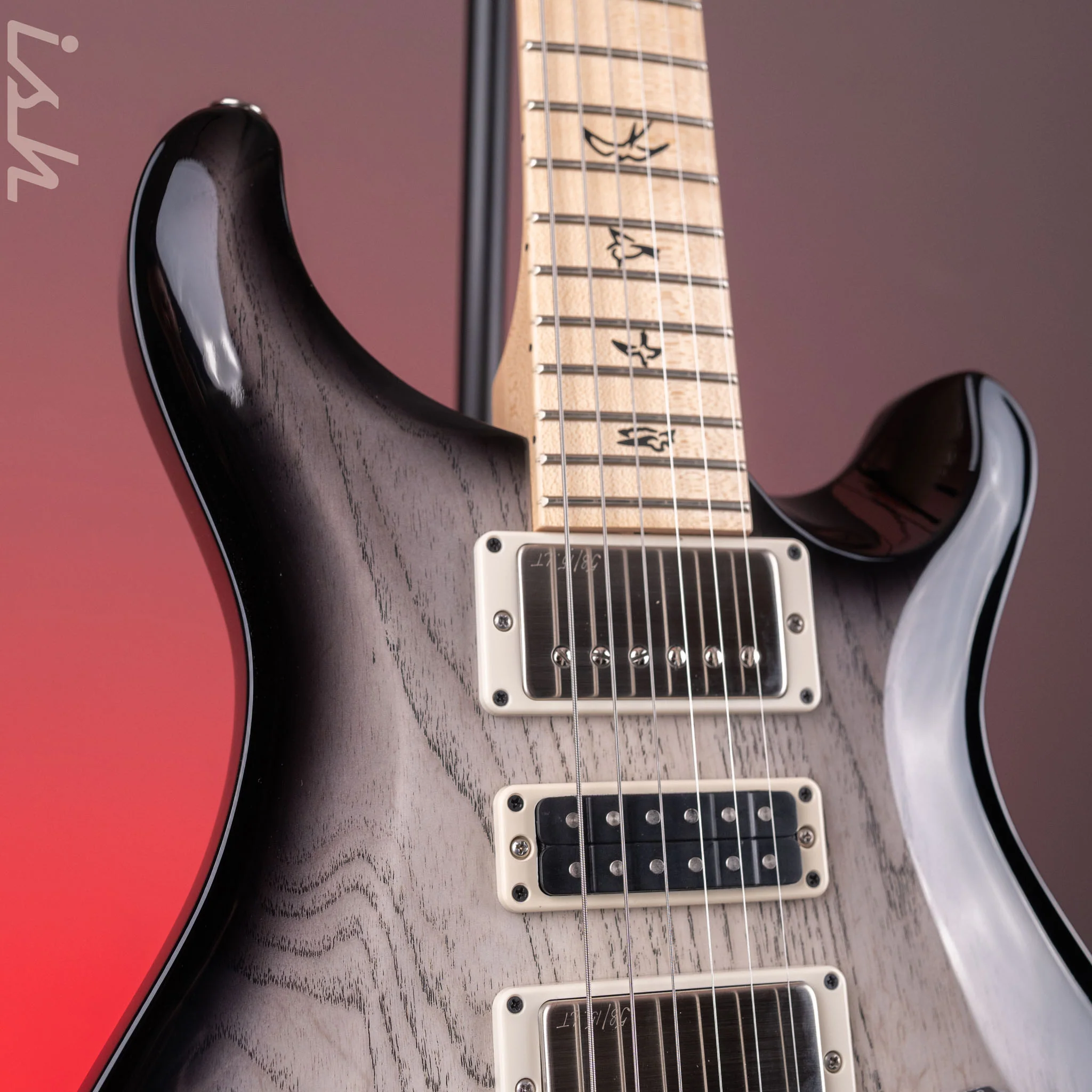 PRS Swamp Ash Special White Doghair Smokeburst - Image 4