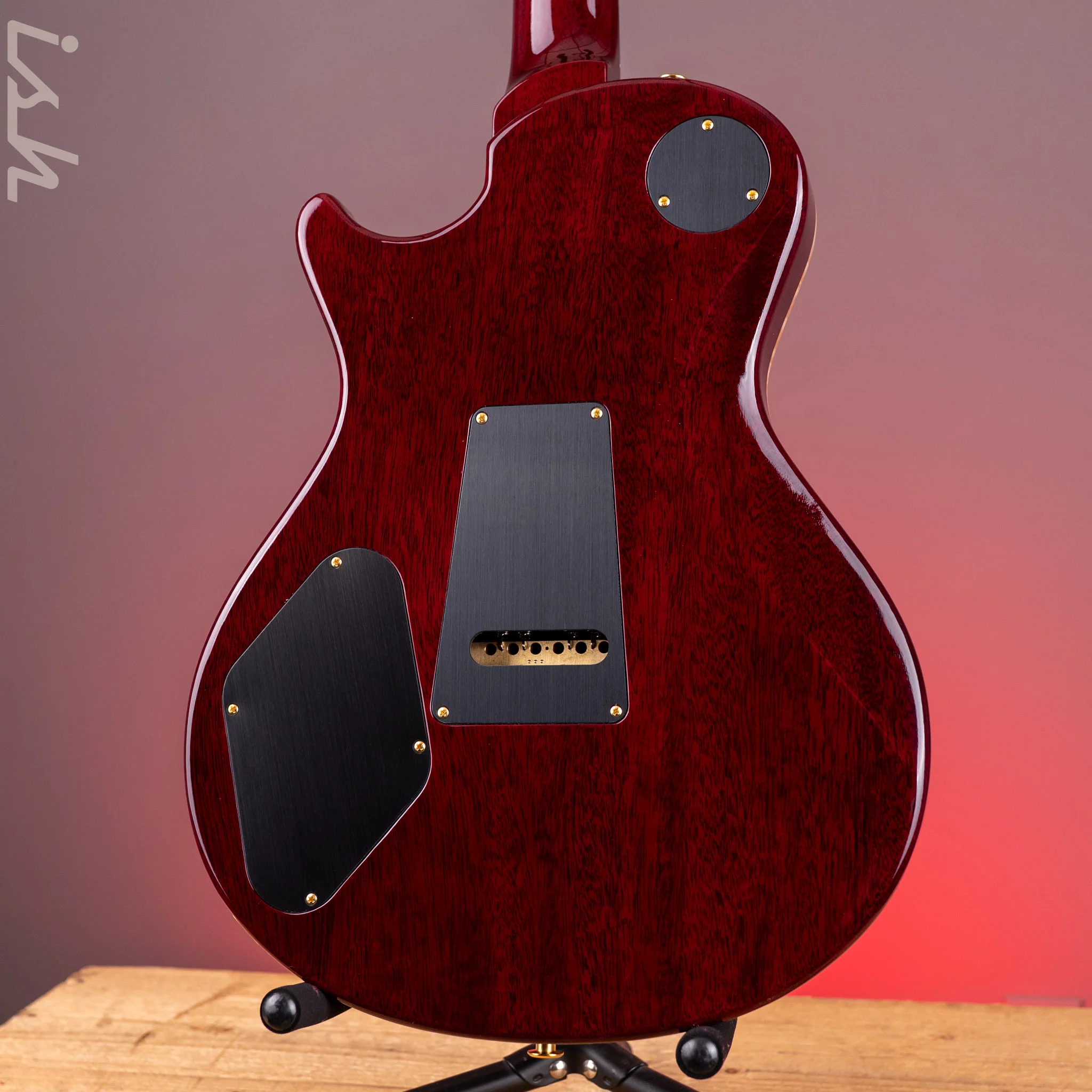 PRS Tremonti 10-Top Charcoal Purple Burst (Natural Binding) - Image 9