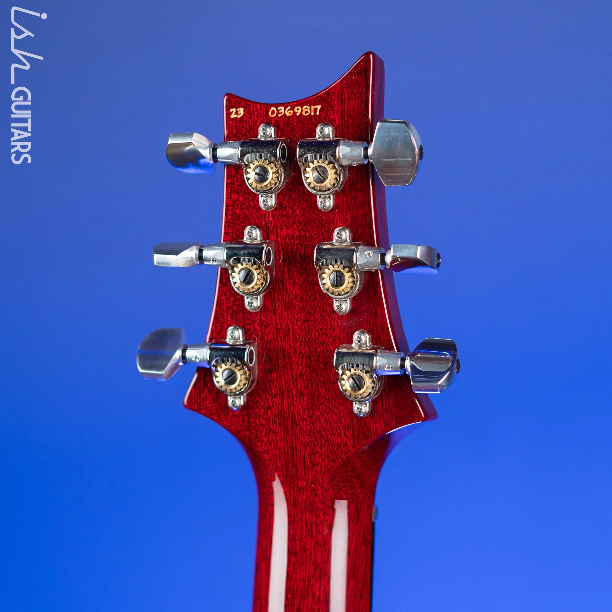 PRS Tremonti Signature Charcoal Cherry Sunburst Tremolo Demo - Image 10