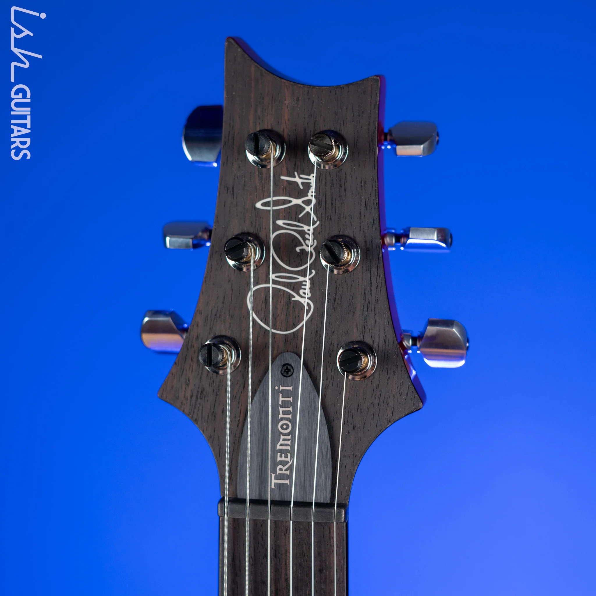 PRS Tremonti Signature Charcoal Cherry Sunburst Tremolo Demo - Image 5
