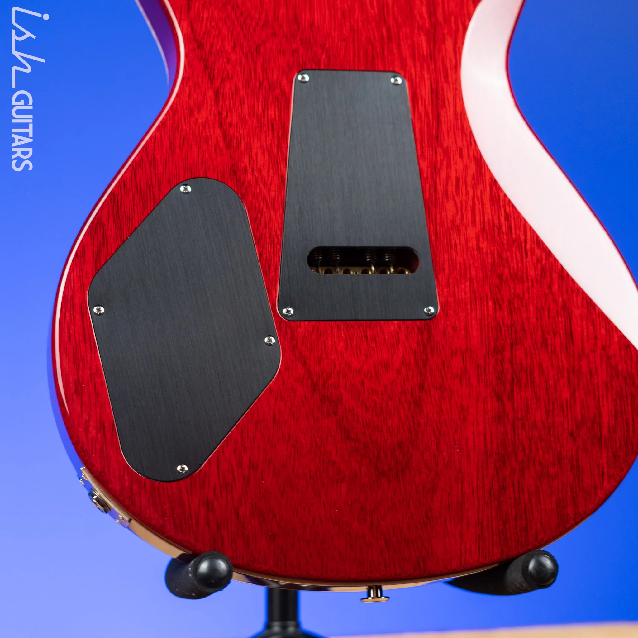 PRS Tremonti Signature Charcoal Cherry Sunburst Tremolo Demo - Image 9