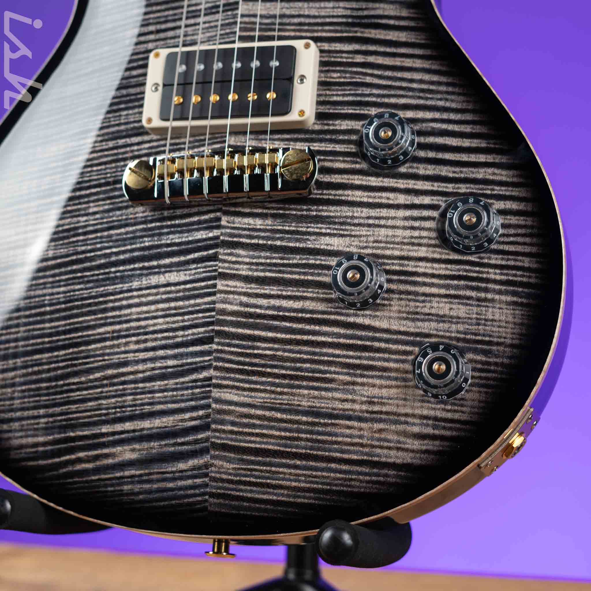 PRS Tremonti Signature Stoptail Charcoal Contour Burst 10-Top - Image 4