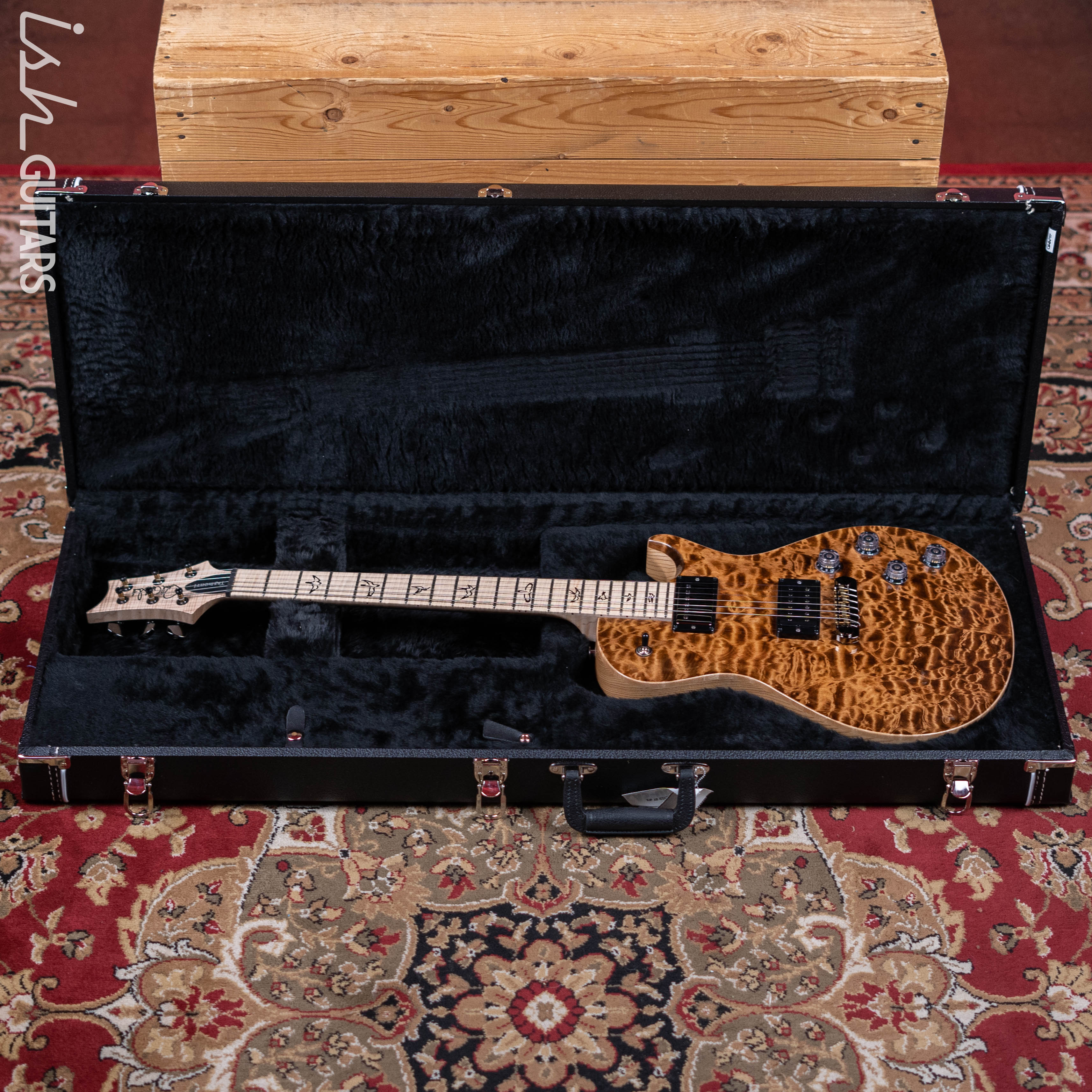PRS Tremonti Stoptail Wood Library Copperhead Burst 10-Top - Image 14