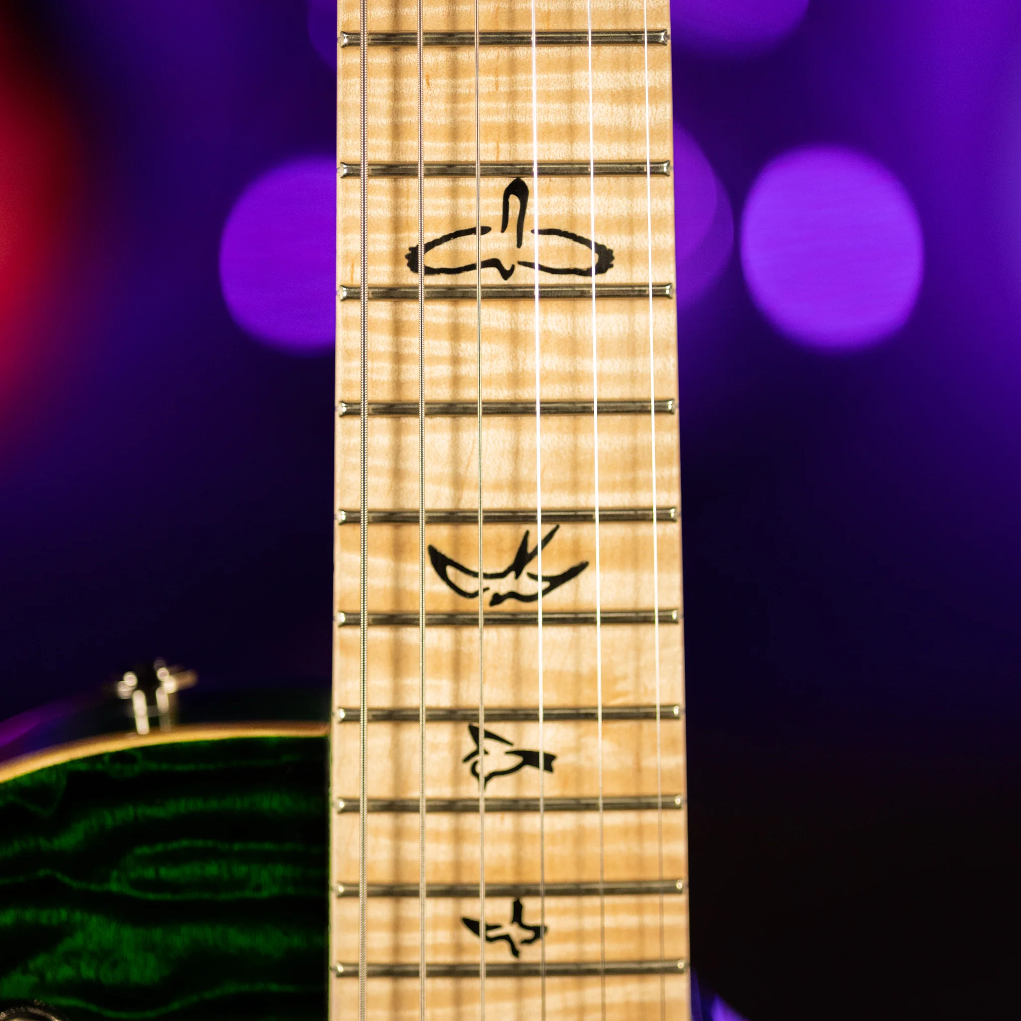 PRS Tremonti Wood Library 10 Top Quilt Jade w/ Green Burst - Image 5