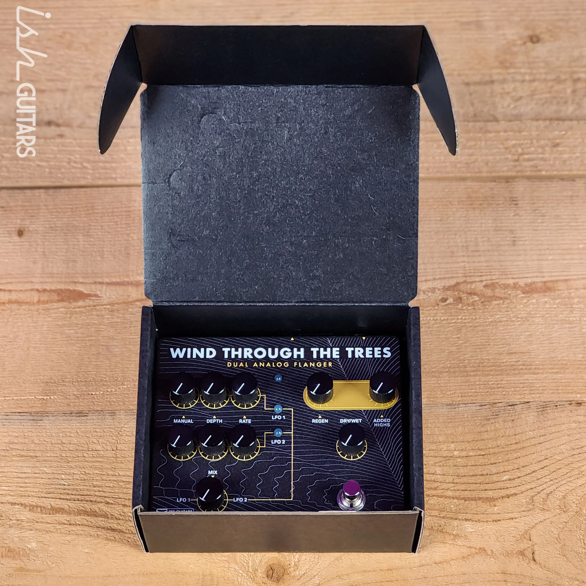 PRS Wind Through The Trees Dual Analog Flanger Pedal Demo - Image 2