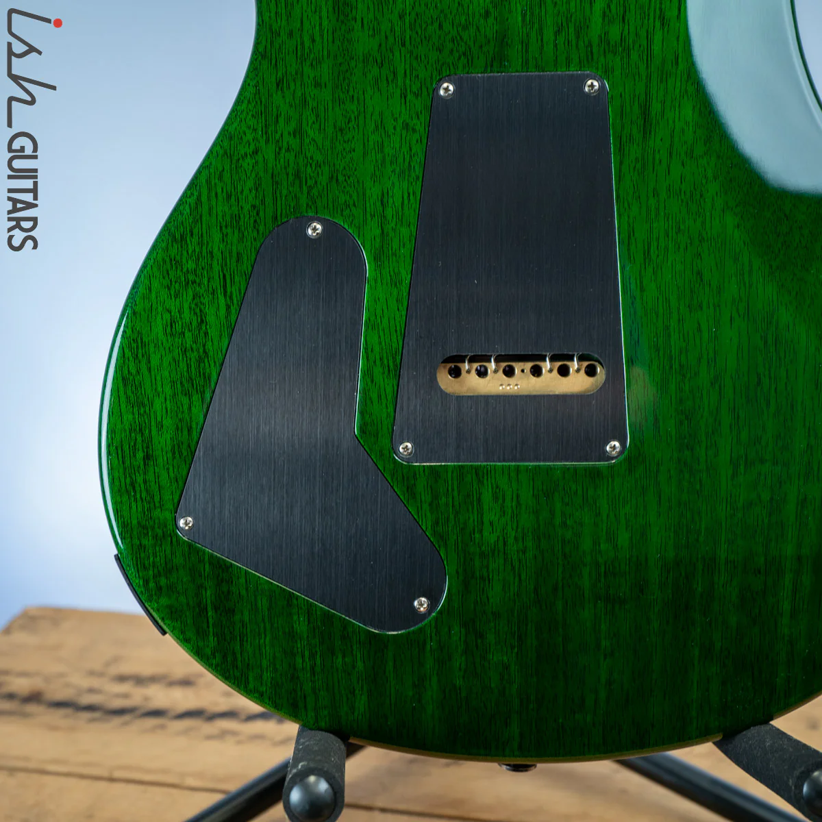 PRS Wood Library Custom 22 Soapbar Jade Green Burst - Image 11