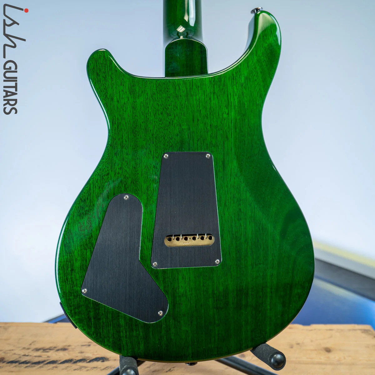PRS Wood Library Custom 22 Soapbar Jade Green Burst - Image 9