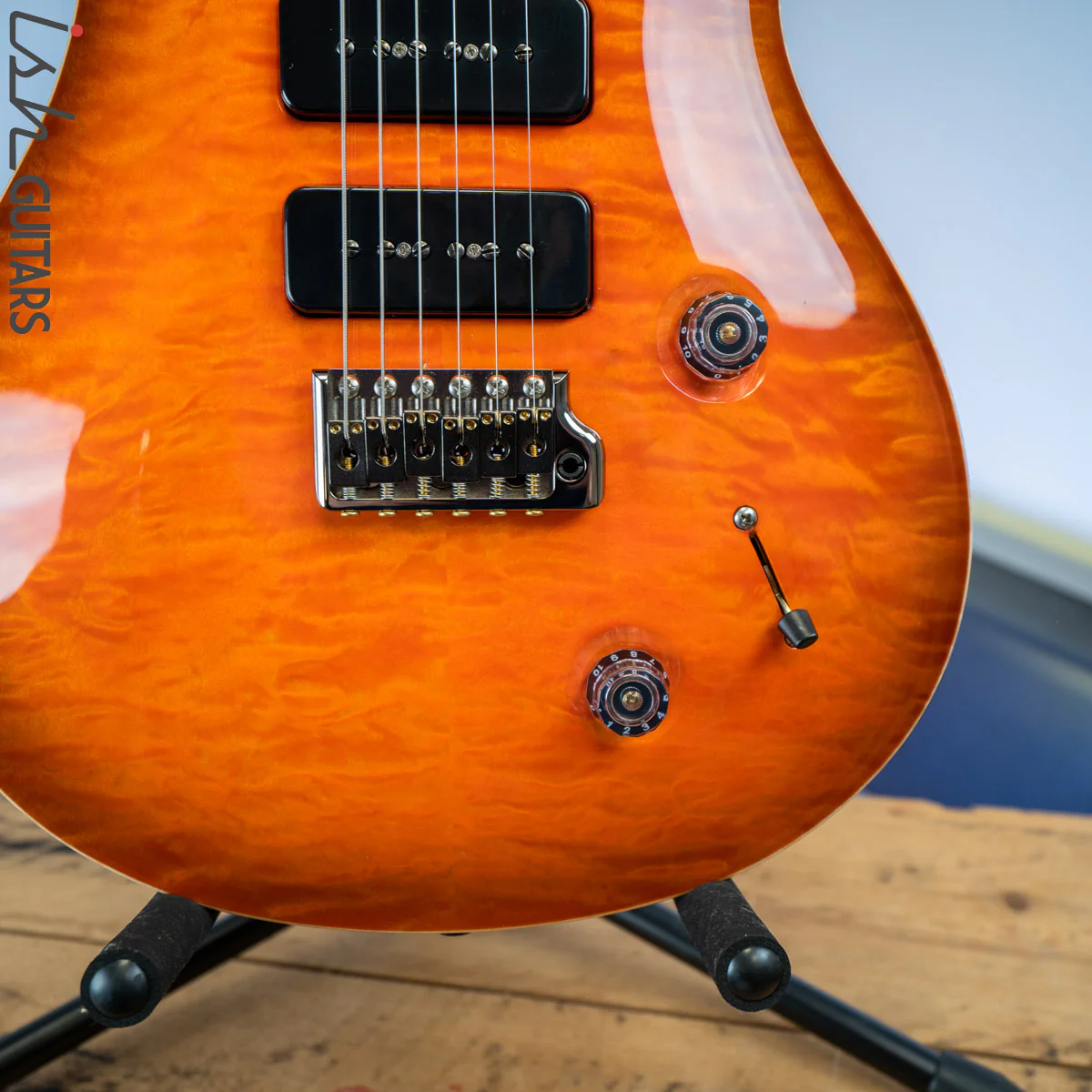 PRS Wood Library Custom 22 Soapbar Matteo Mist - Image 4