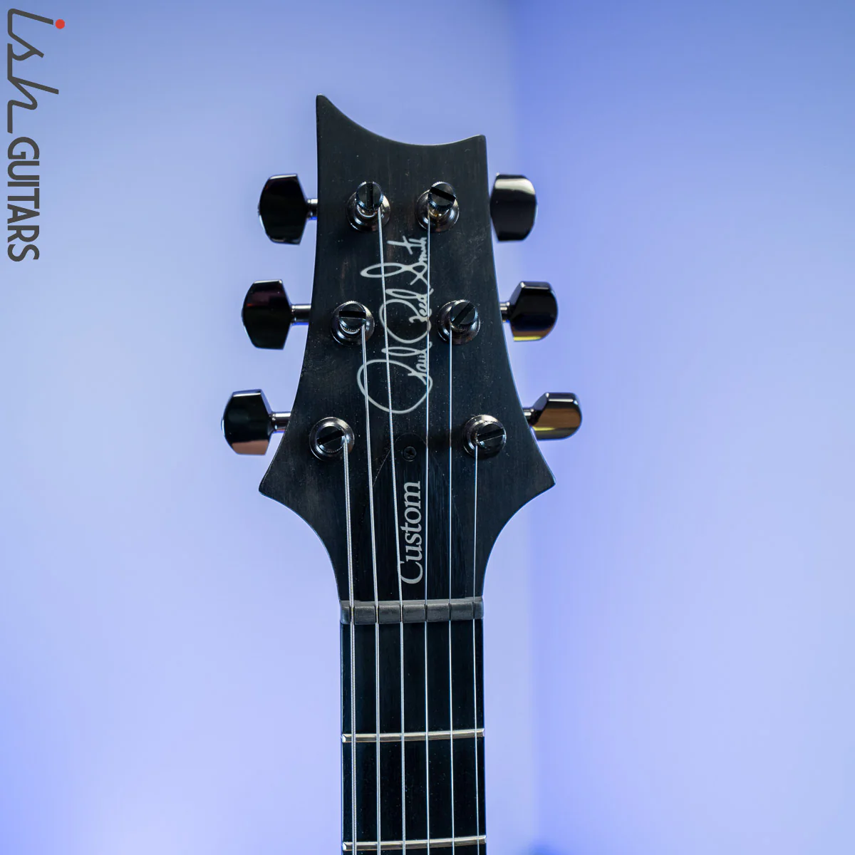PRS Wood Library Custom 22 Soapbar River Blue Burst - Image 7