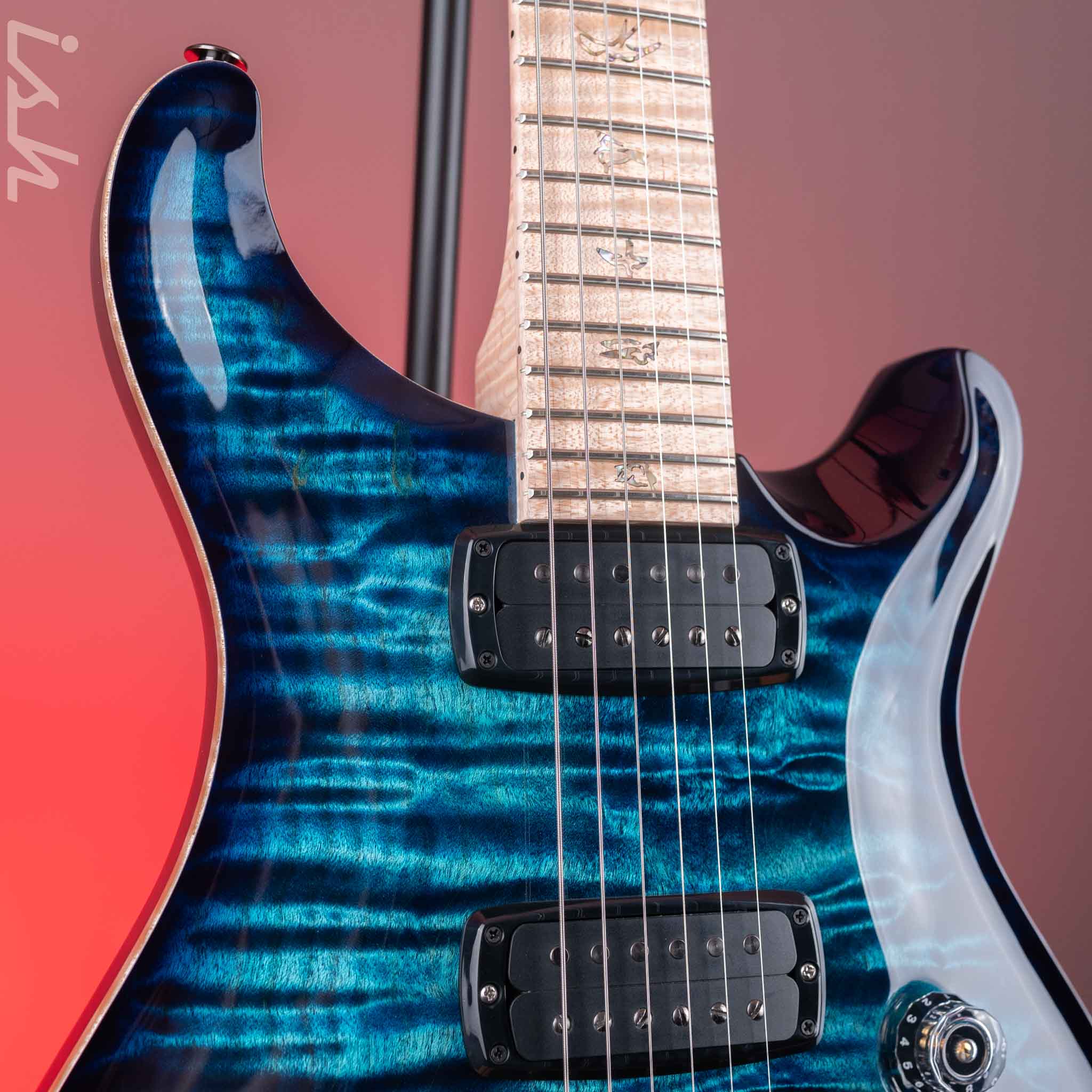 PRS Wood Library Custom 24-08 10-Top Cobalt Blue - Image 3