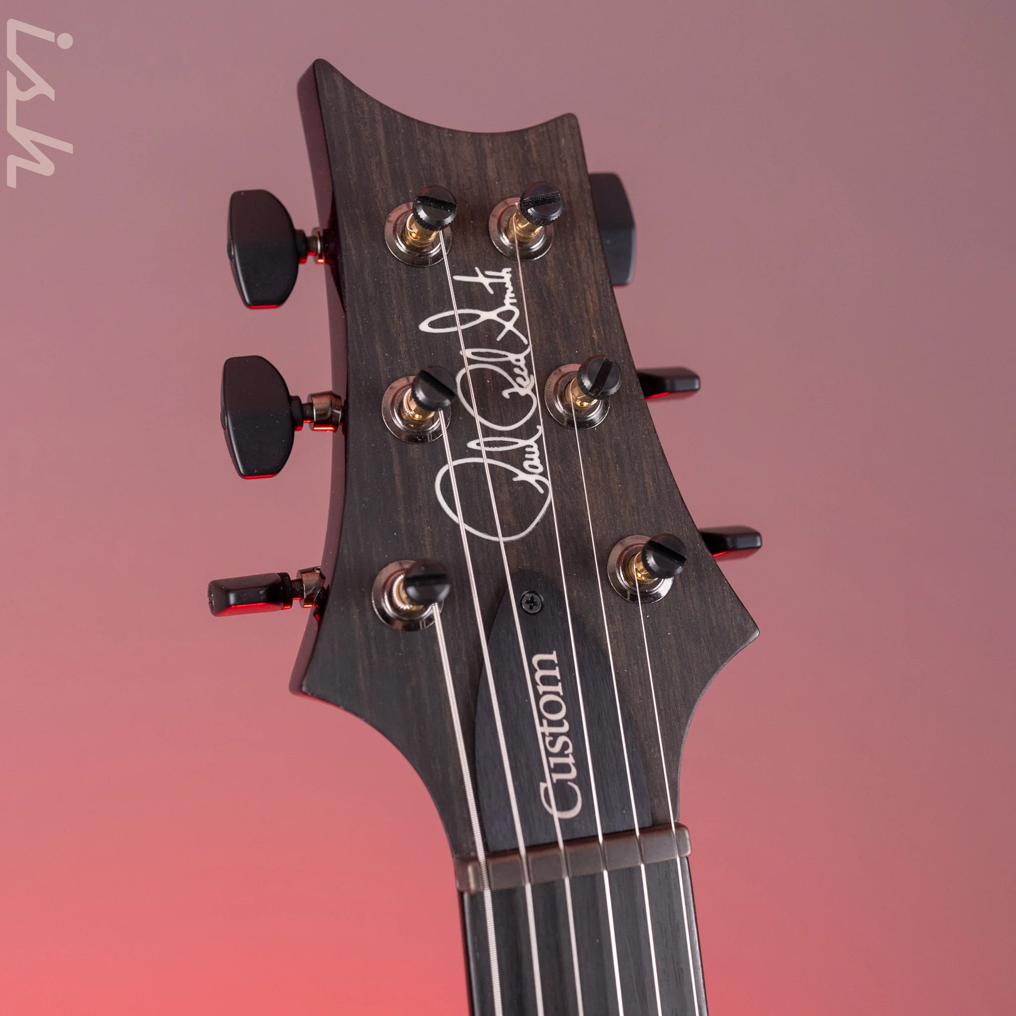 PRS Wood Library Custom 24-08 10-Top Aquableux Purple Burst - Image 6