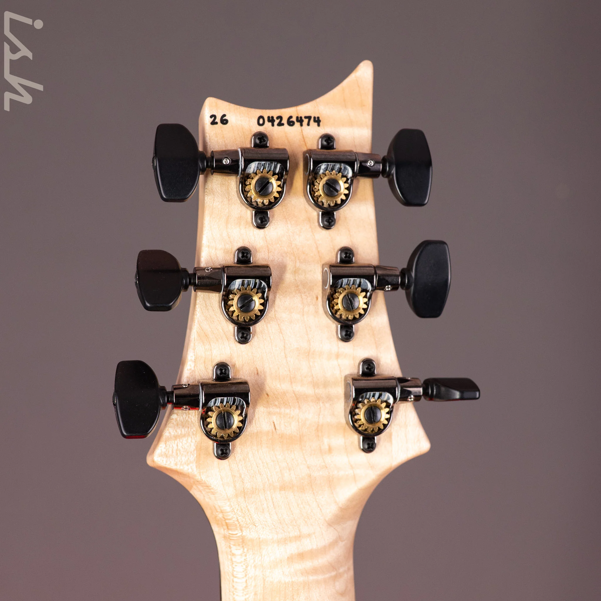 PRS Wood Library Custom 24-08 Blue Green Colorshift Hollowflake Custom Color - Image 12