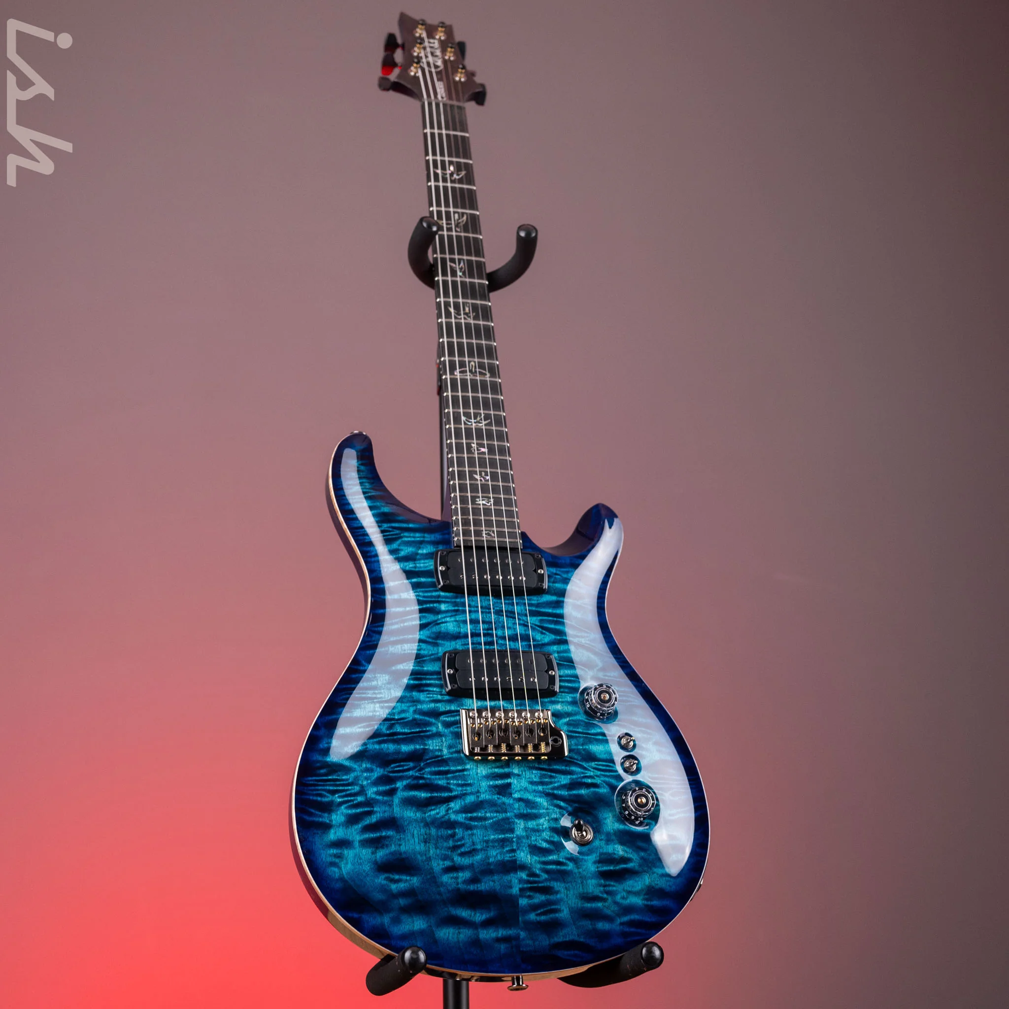 PRS Wood Library Custom 24-08 Cobalt Blue - Image 2