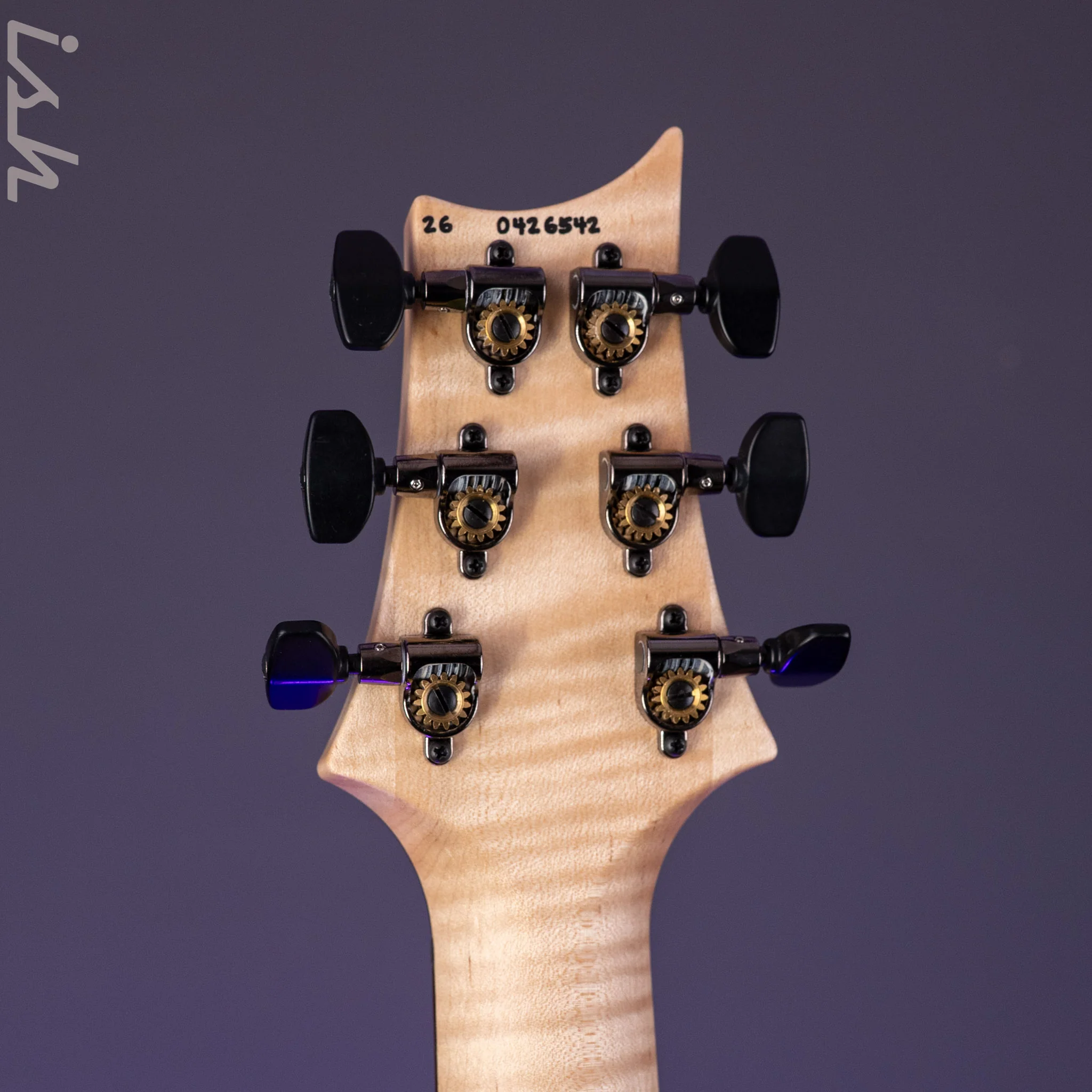 PRS Wood Library Custom 24-08 Neon Yellow Hollowflake - Image 11