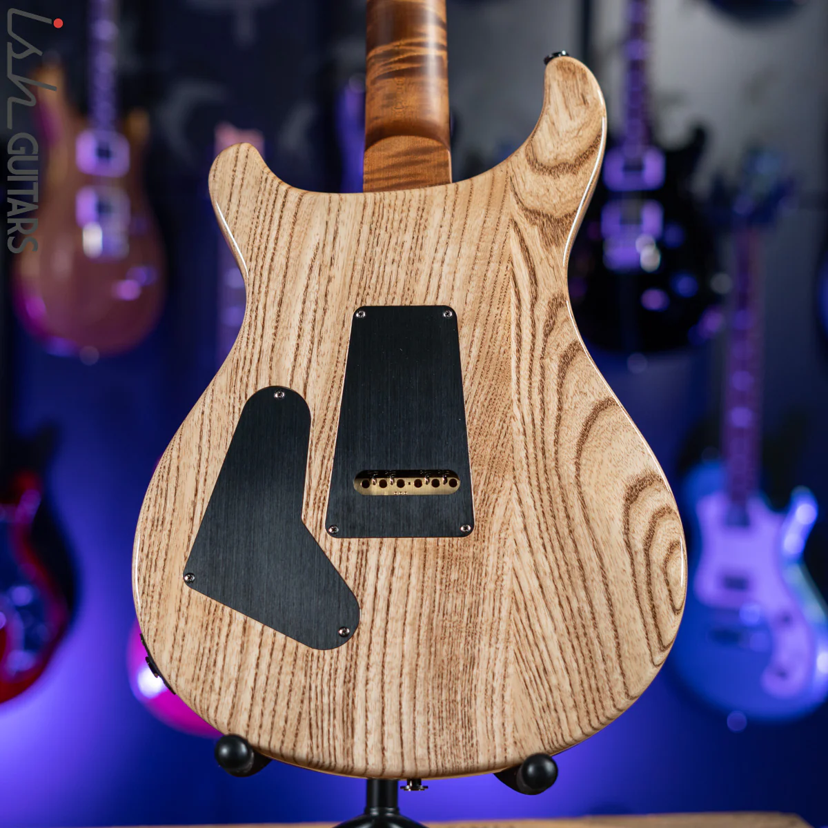 PRS Wood Library Custom 24 10 Top Quilt Torrefied Maple Neck Natural Gloss - Image 8