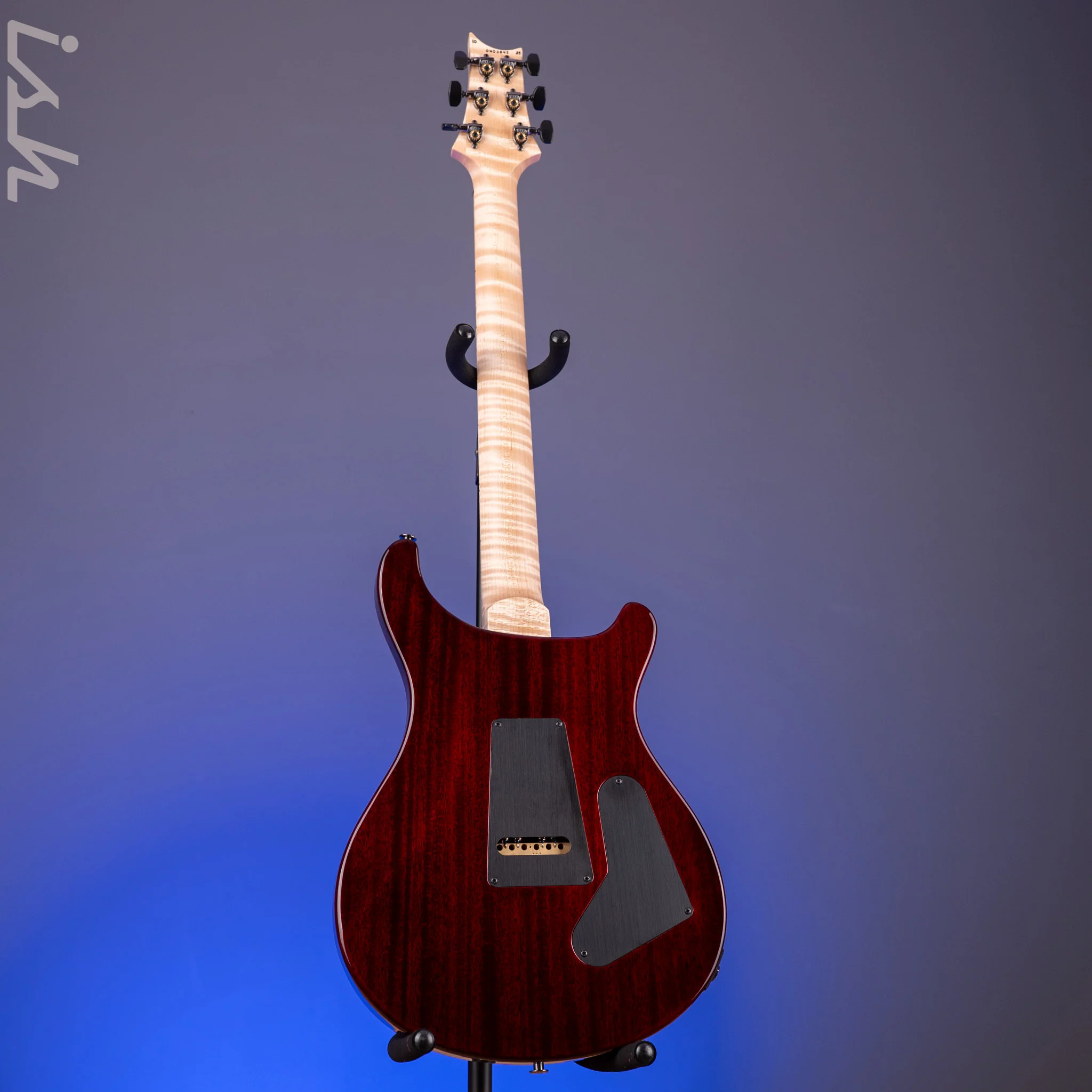 PRS Wood Library Custom 24 Lefty 10-Top Cherry Sunburst - Image 7