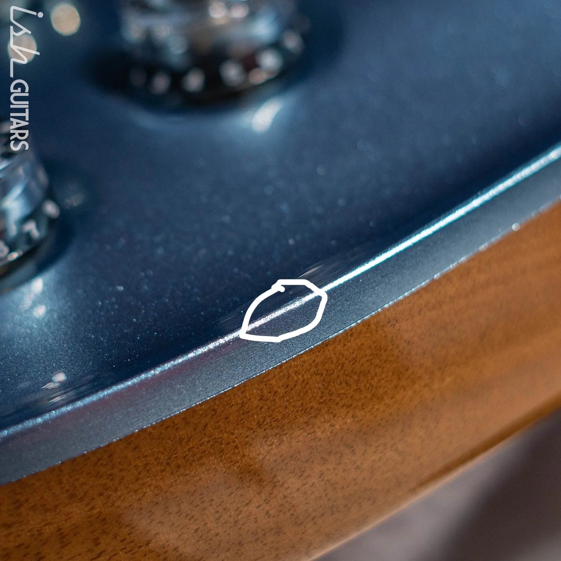 2022 PRS Wood Library DGT Frost Blue Metallic - Image 14