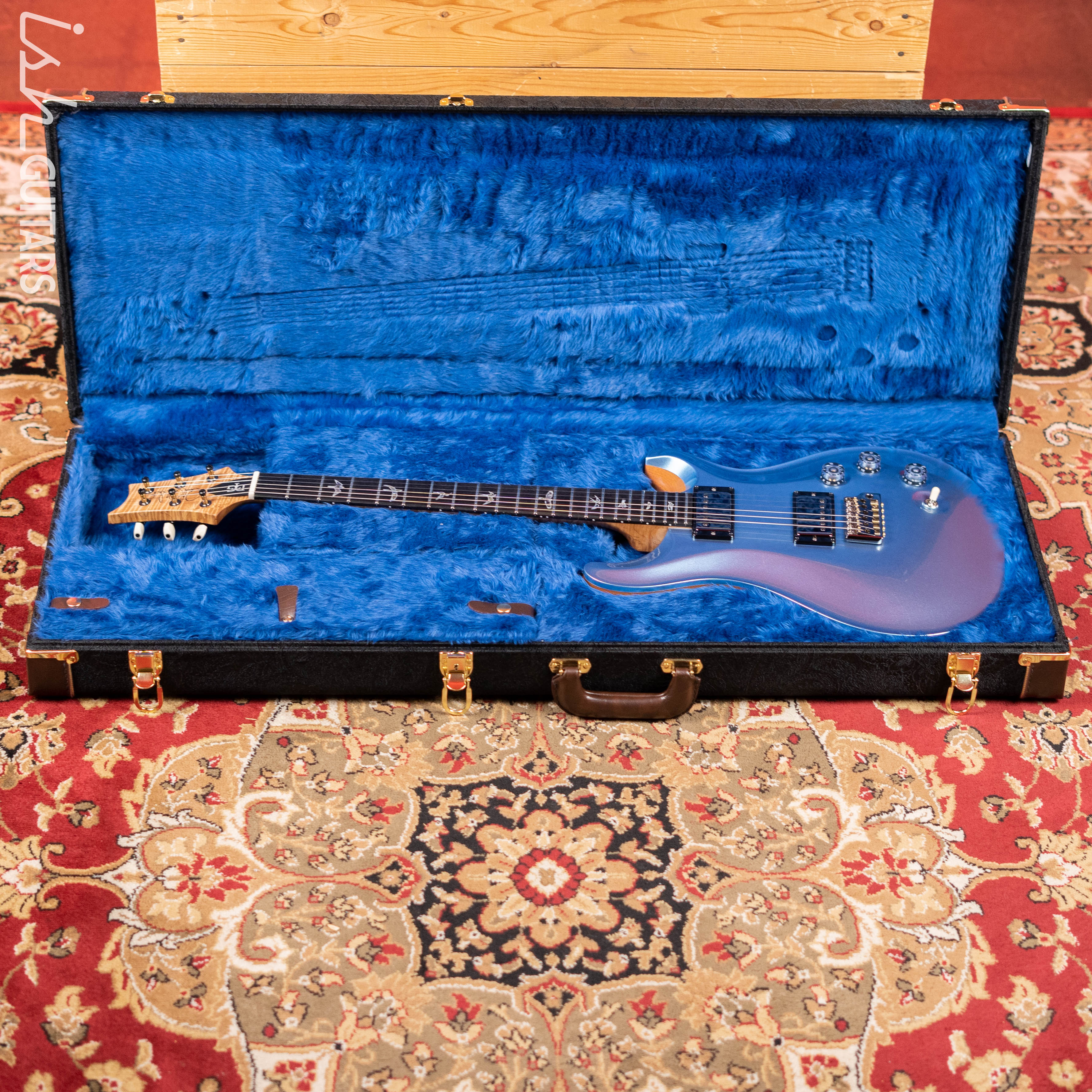 2022 PRS Wood Library DGT Frost Blue Metallic - Image 20