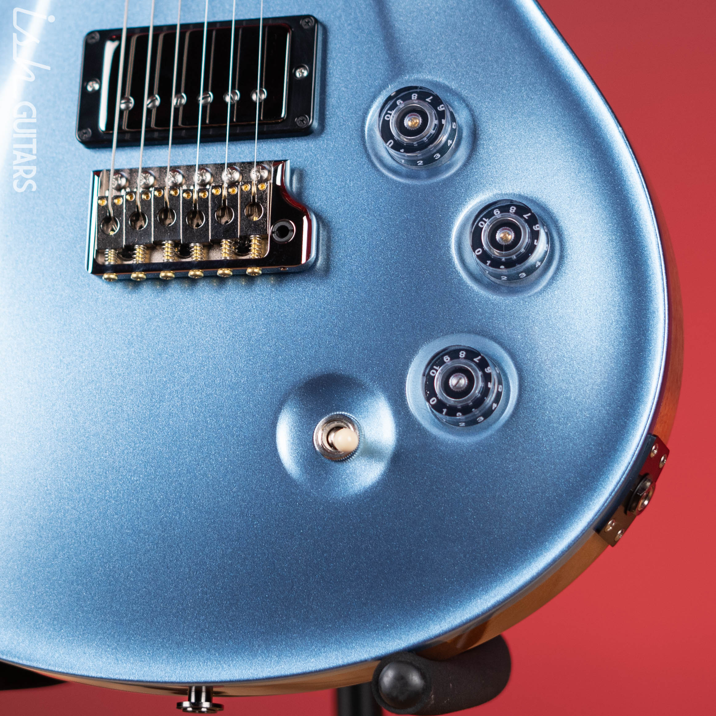 2022 PRS Wood Library DGT Frost Blue Metallic - Image 4