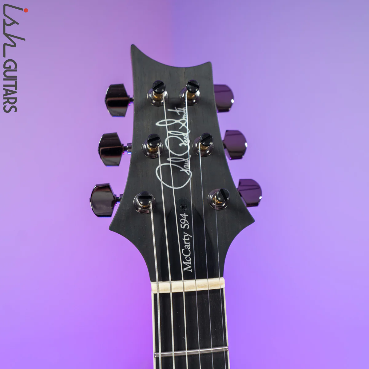 PRS McCarty 594 Hollowbody II Wood Library Aquableux 10 Top - Image 7