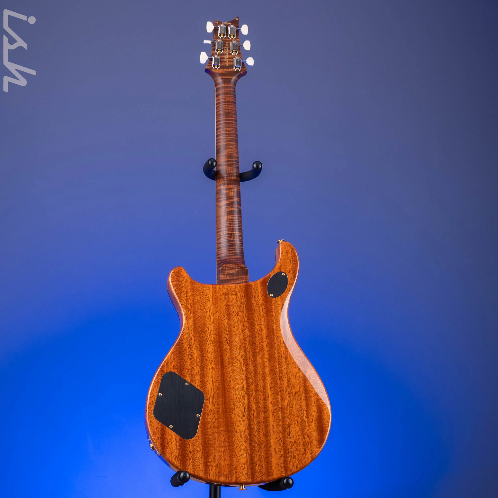 PRS Wood Library McCarty 594 Quilt 10-Top Brazilian Fire Red Burst - Image 6