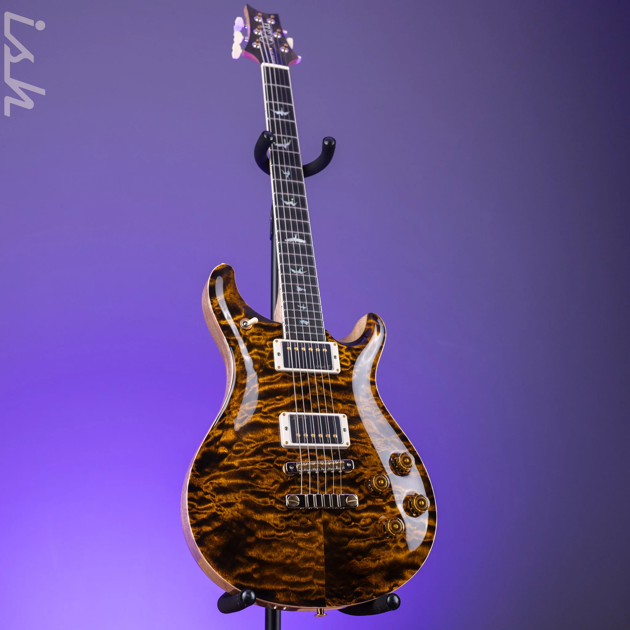PRS Wood Library McCarty 594 10-Top Yellow Tiger - Image 2