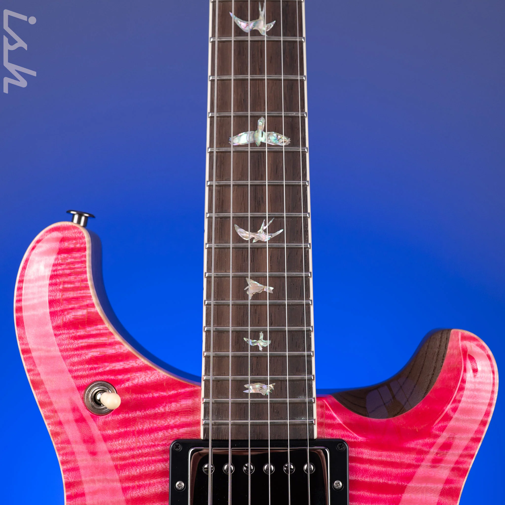PRS Wood Library McCarty 594 Semi-Hollow Bonnie Pink Artist Grade - Image 6