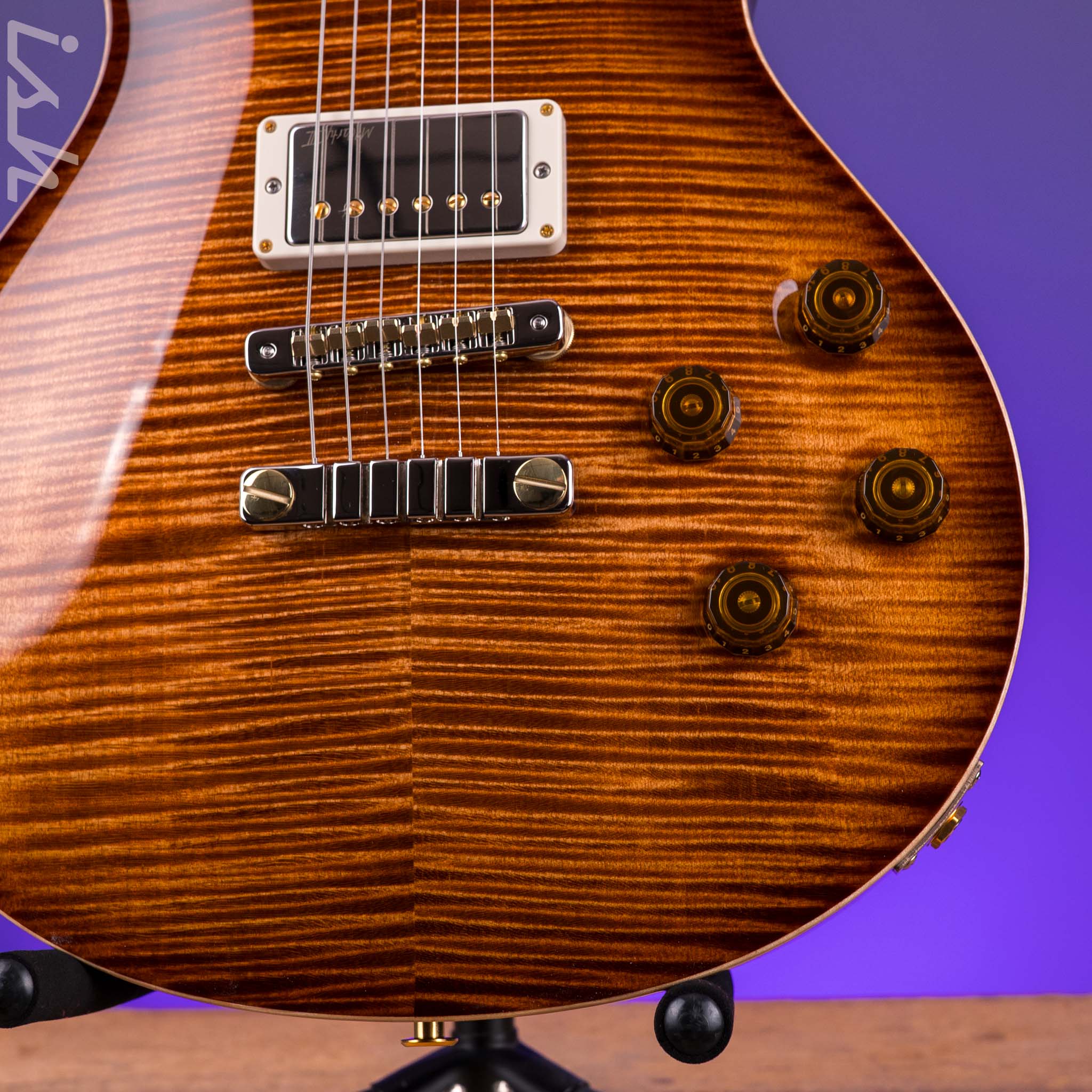 PRS Wood Library McCarty 594 Singlecut 10-Top Copperhead Burst - Image 5