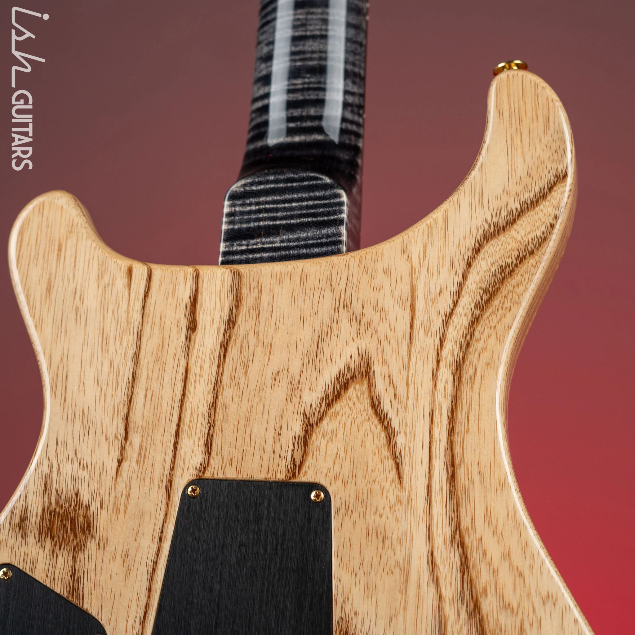 2022 PRS Wood Library Modern Eagle V 10 Top Quilt Charcoal Brazilian Rosewood - Image 12
