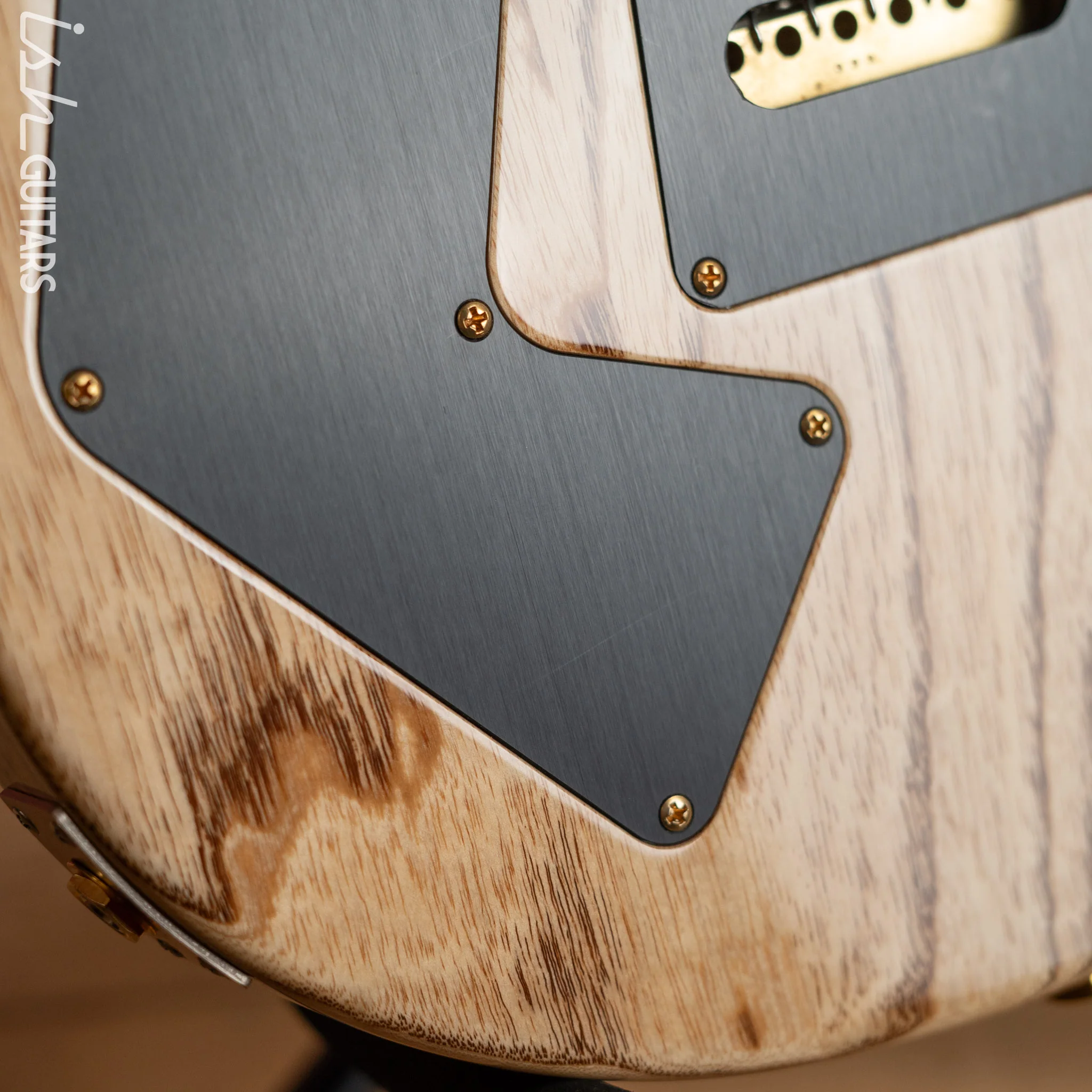 2022 PRS Wood Library Modern Eagle V 10 Top Quilt Charcoal Brazilian Rosewood - Image 14